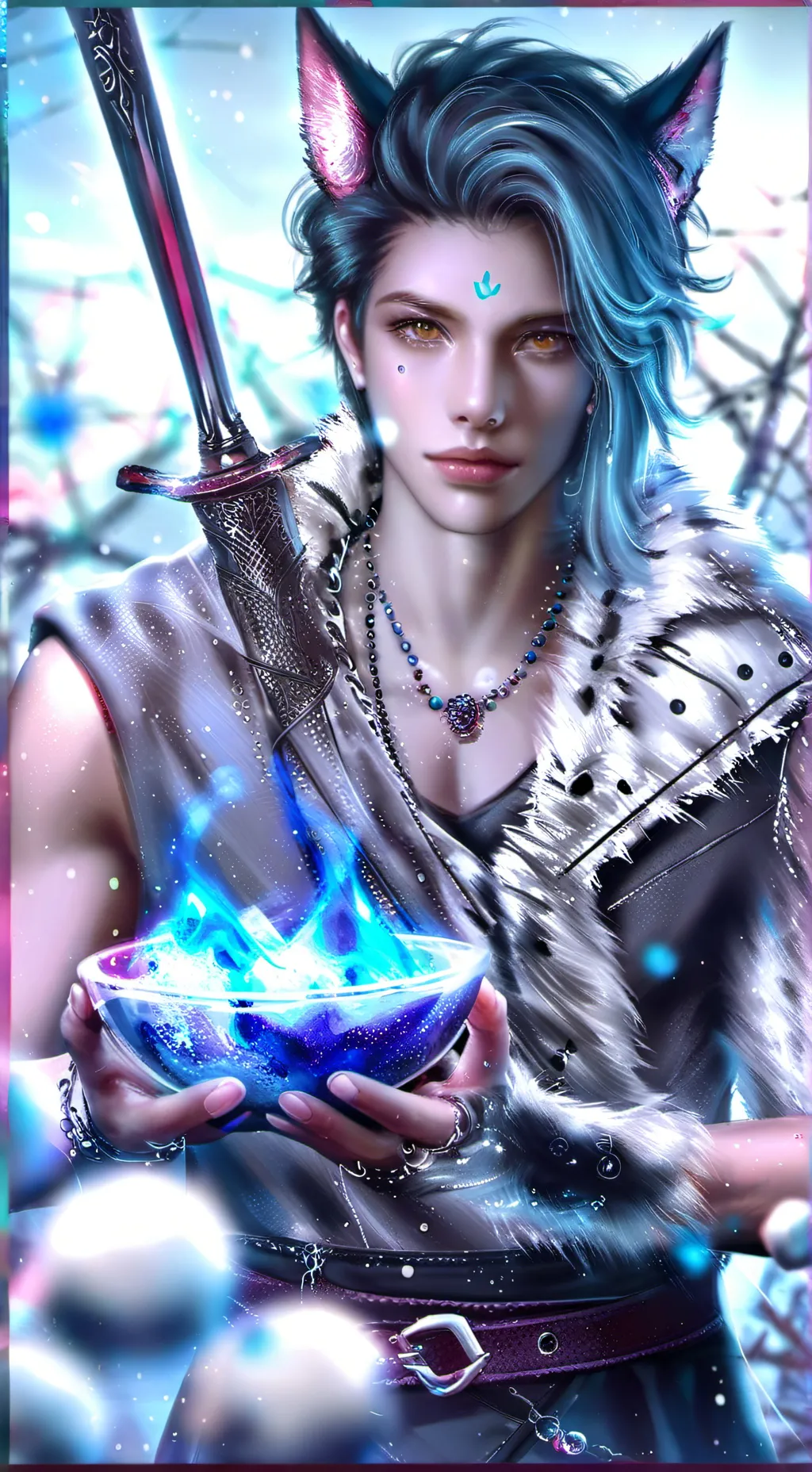 ai character: furry invasion | background