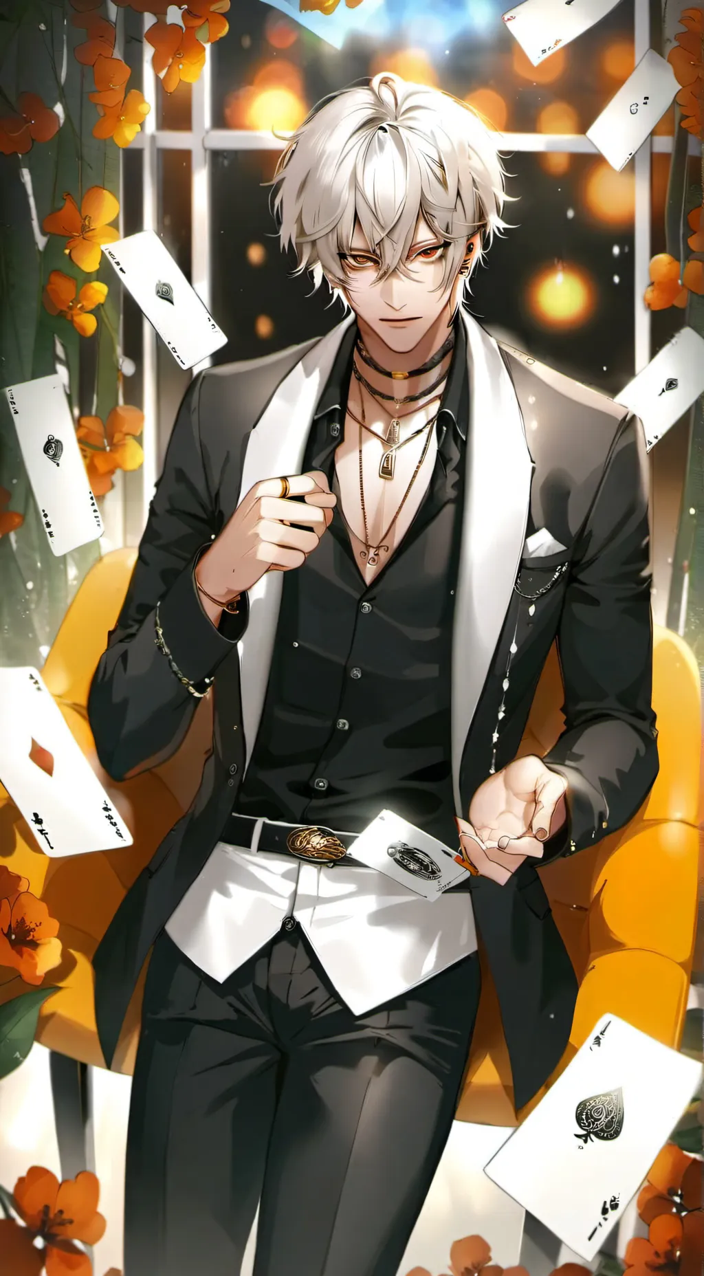 ai character: Peter  background