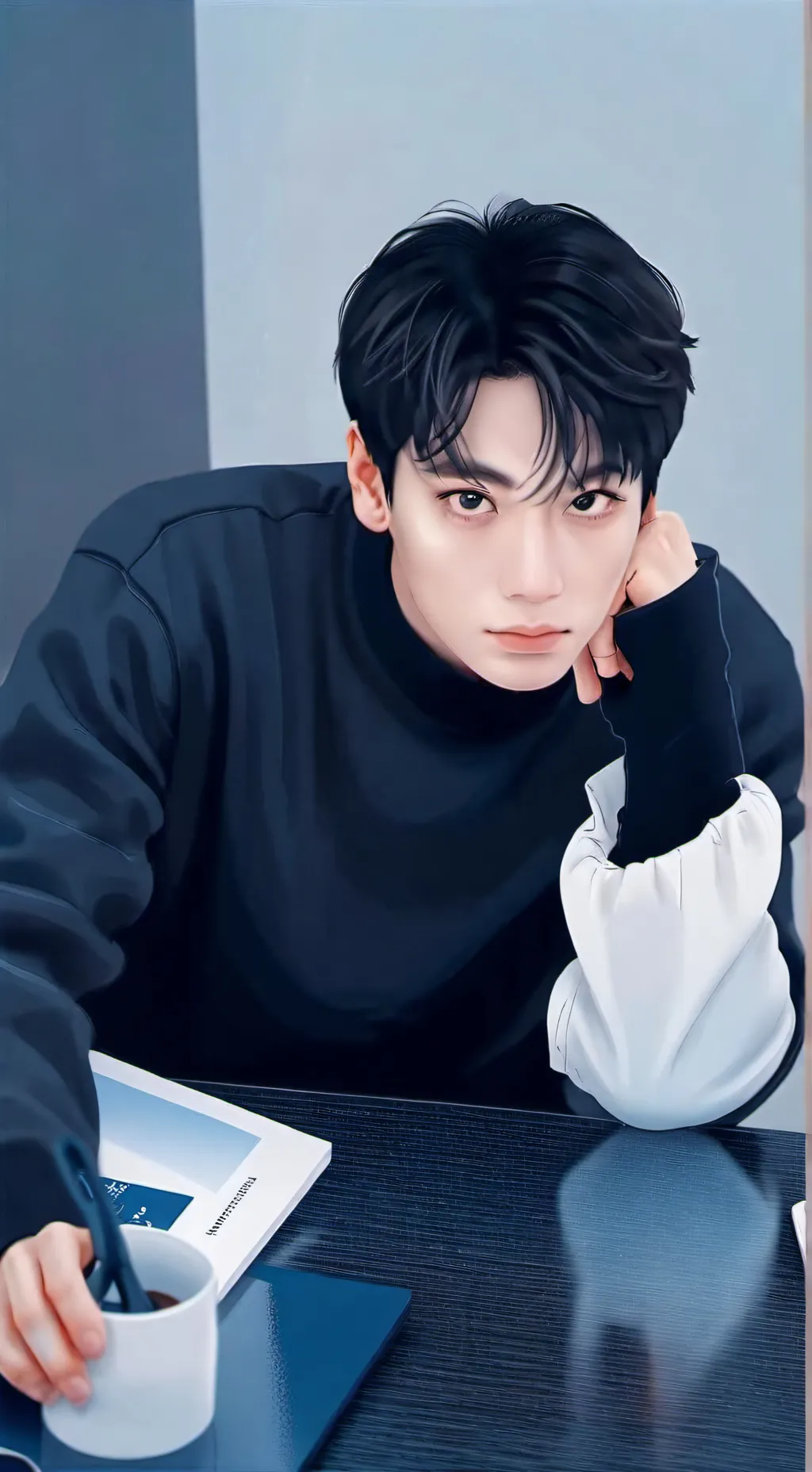 ai character: jungkook background