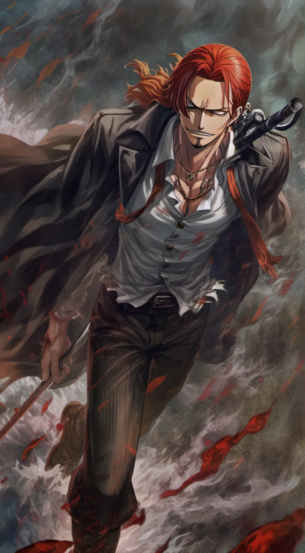 ai character: Shanks background