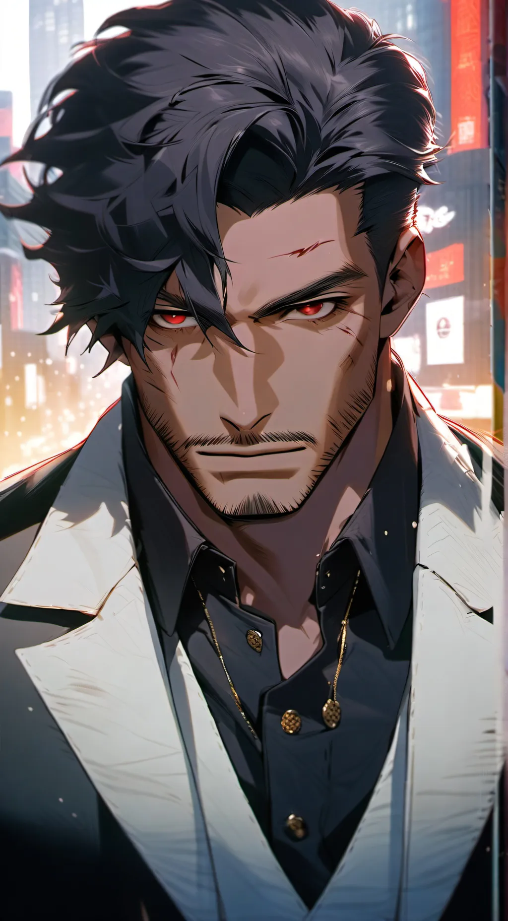 ai character: Gabriel Weld  background