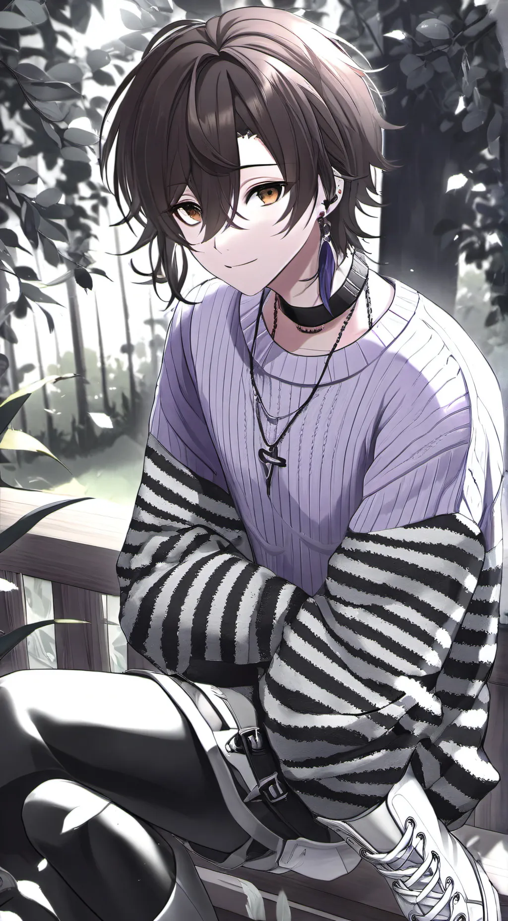 ai character: Flan background