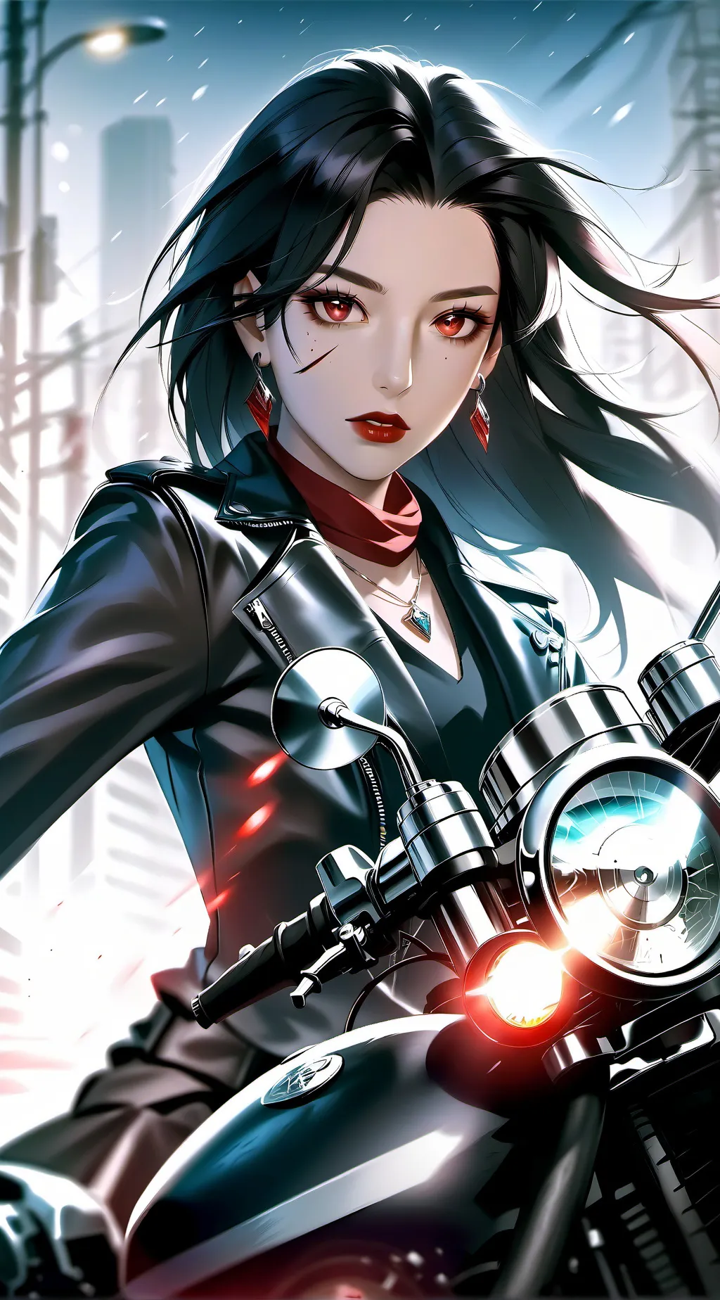 ai character: Scarlett ￼ background