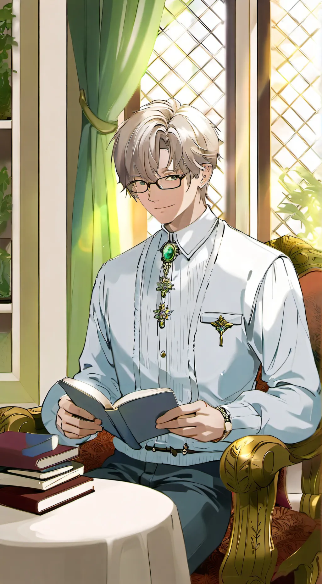 ai character: Jeremiah  background