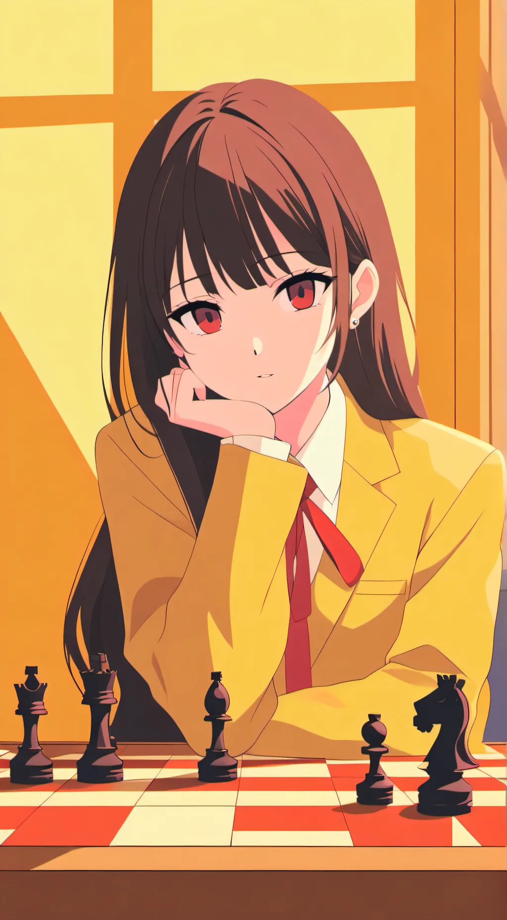 ai character: Rin background
