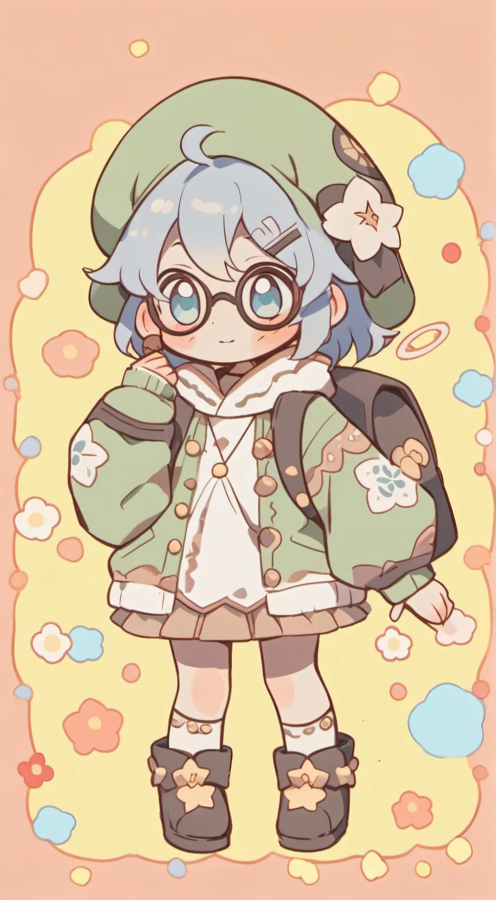 ai character: biby background