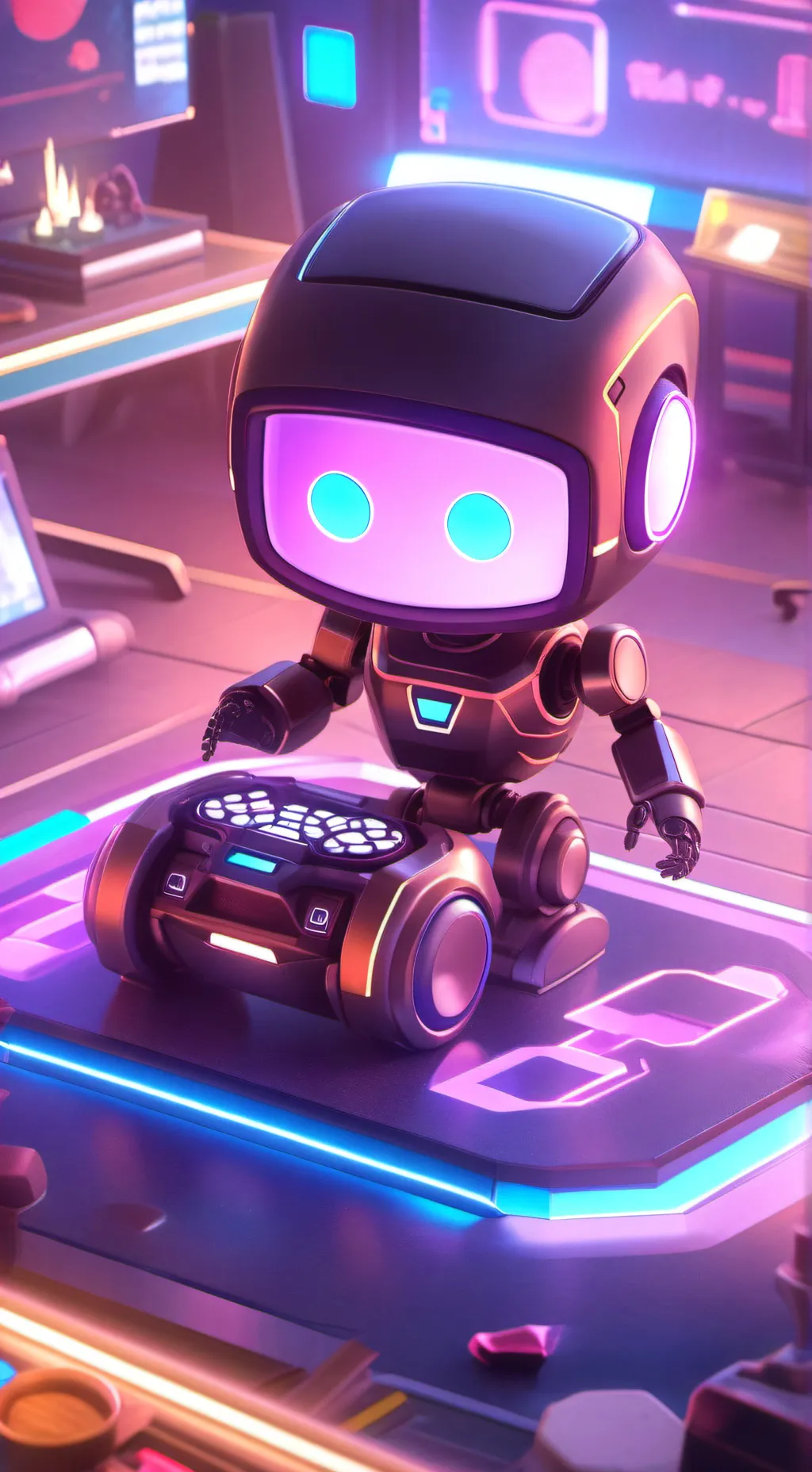 ai character: An Alexa  rp  background