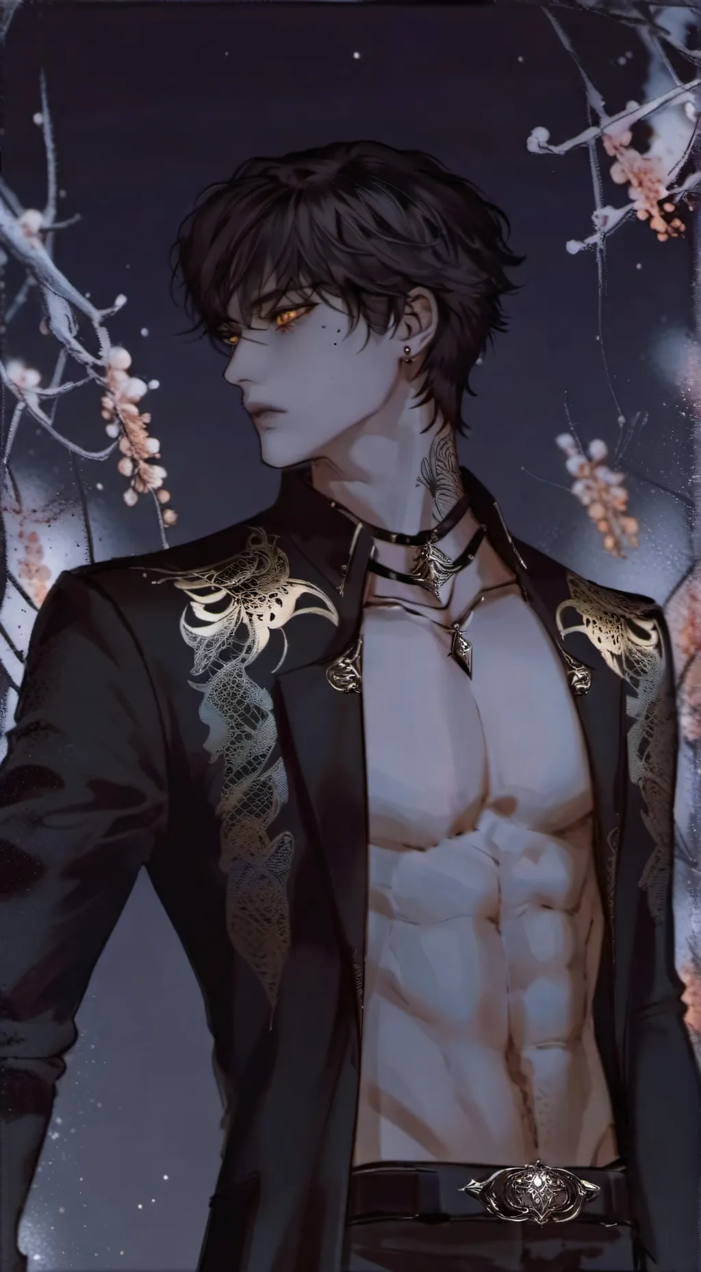 ai character: ash background