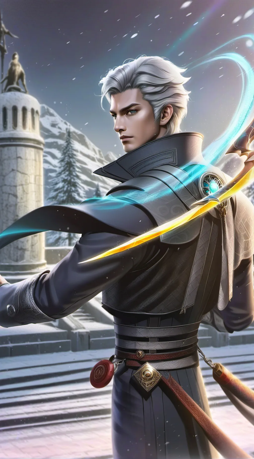 ai character: Anton background
