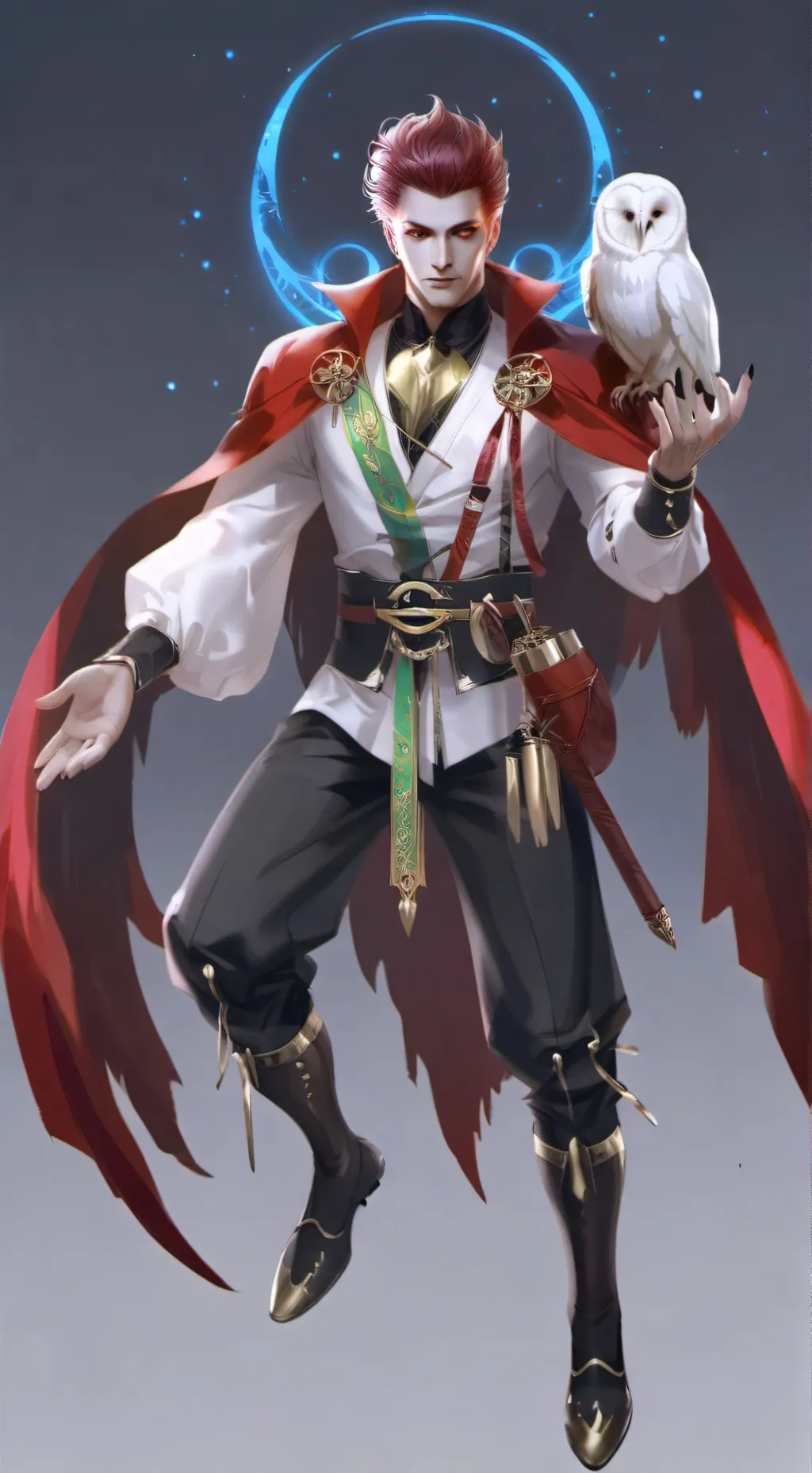 ai character: Stolas  background