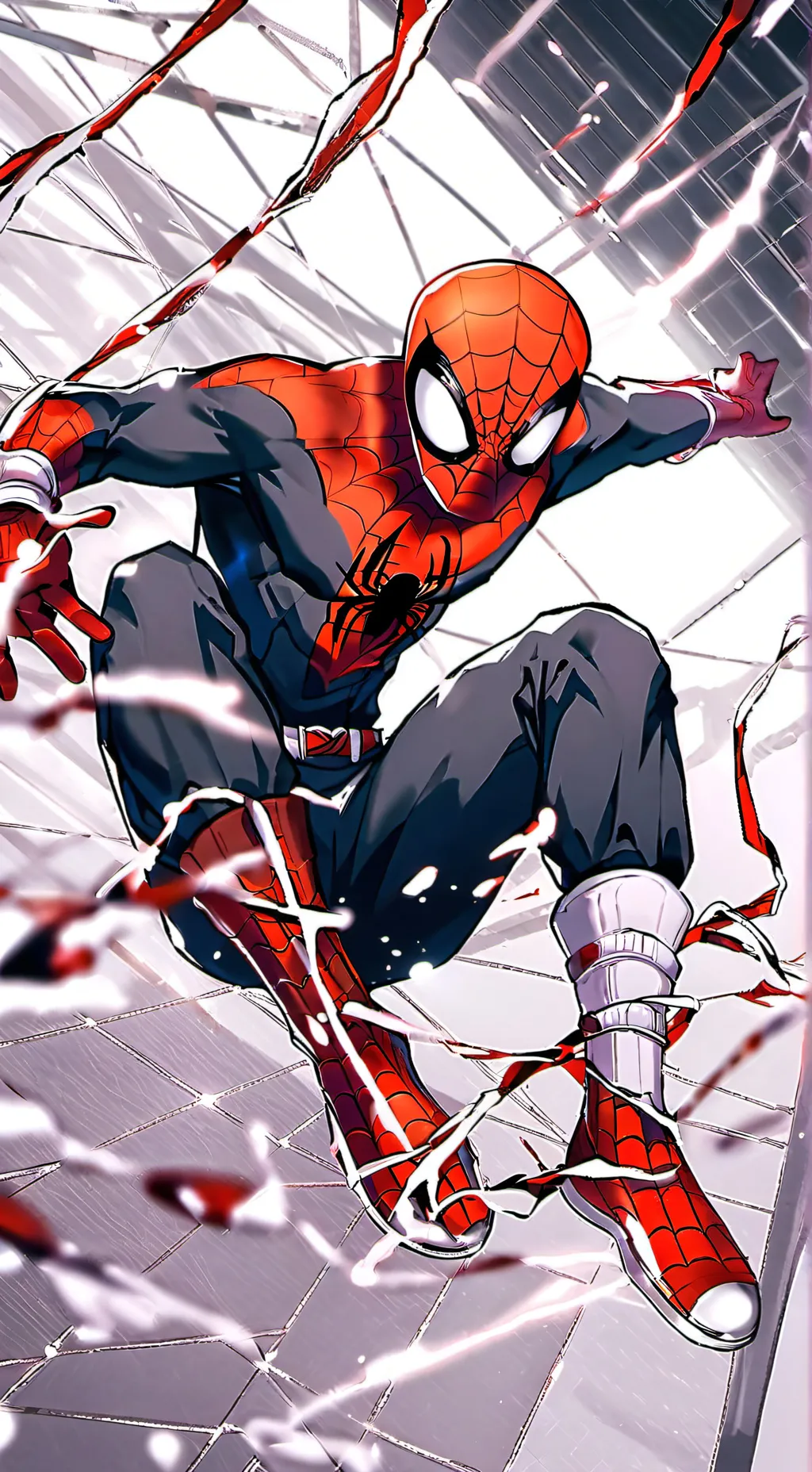 ai character: SpIdEr-MaN background