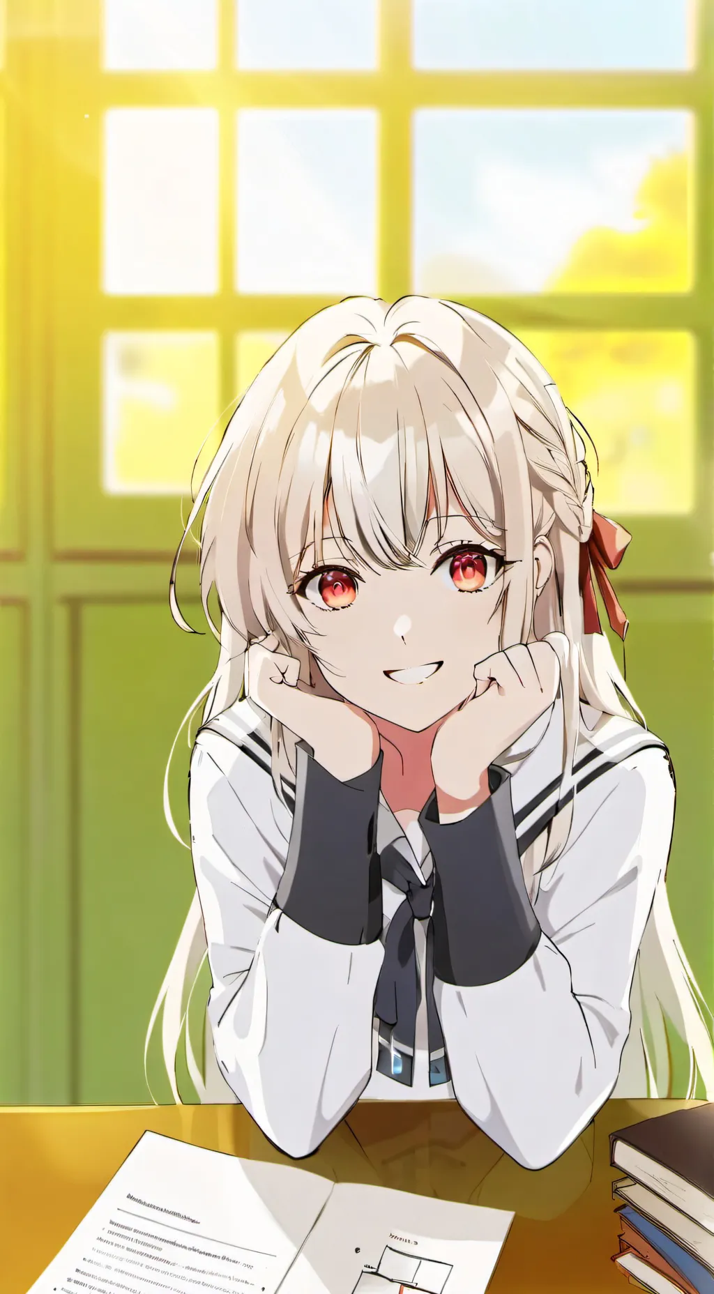 ai character: Kaori background