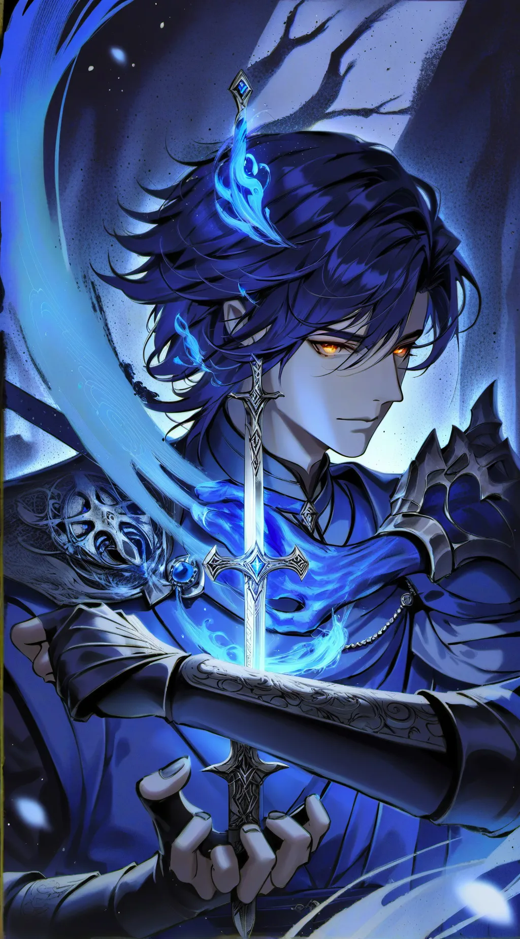 ai character: Leo  background