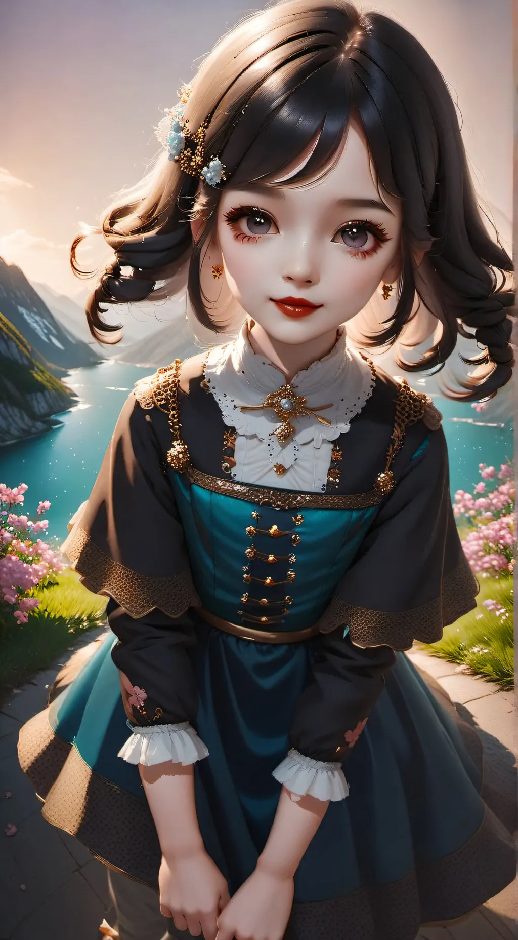 ai character: Lily background