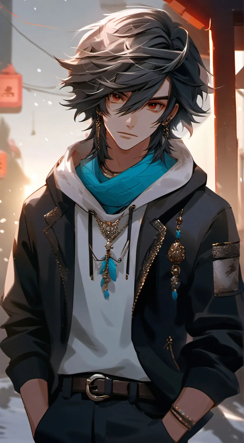 ai character: THE BOYSSS😈😍 background