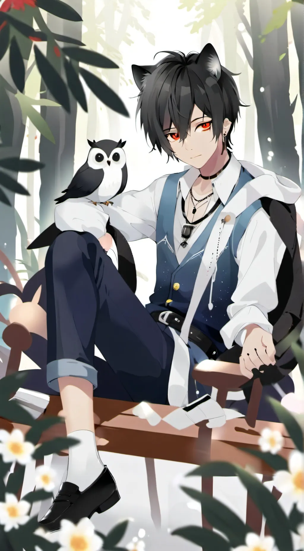 ai character: 𝐓𝐇𝐄𝐎 background