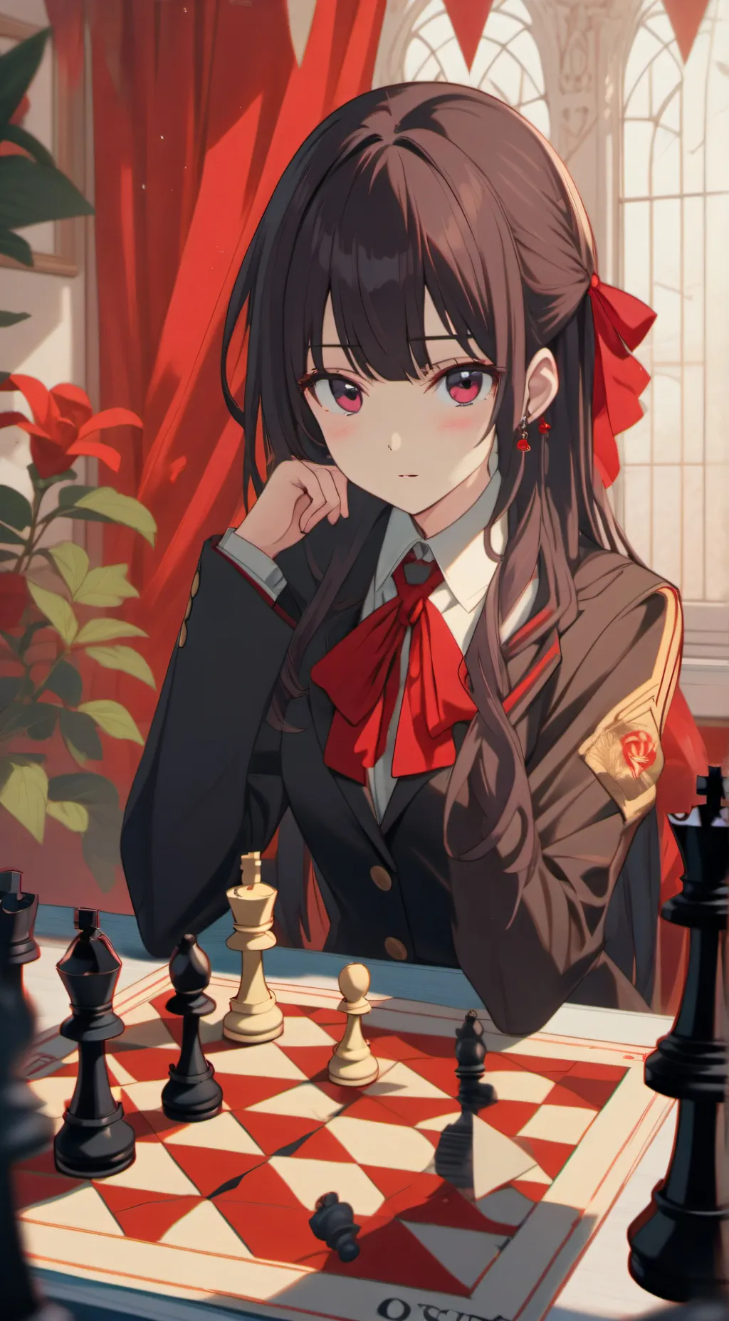 ai character: Hinata background