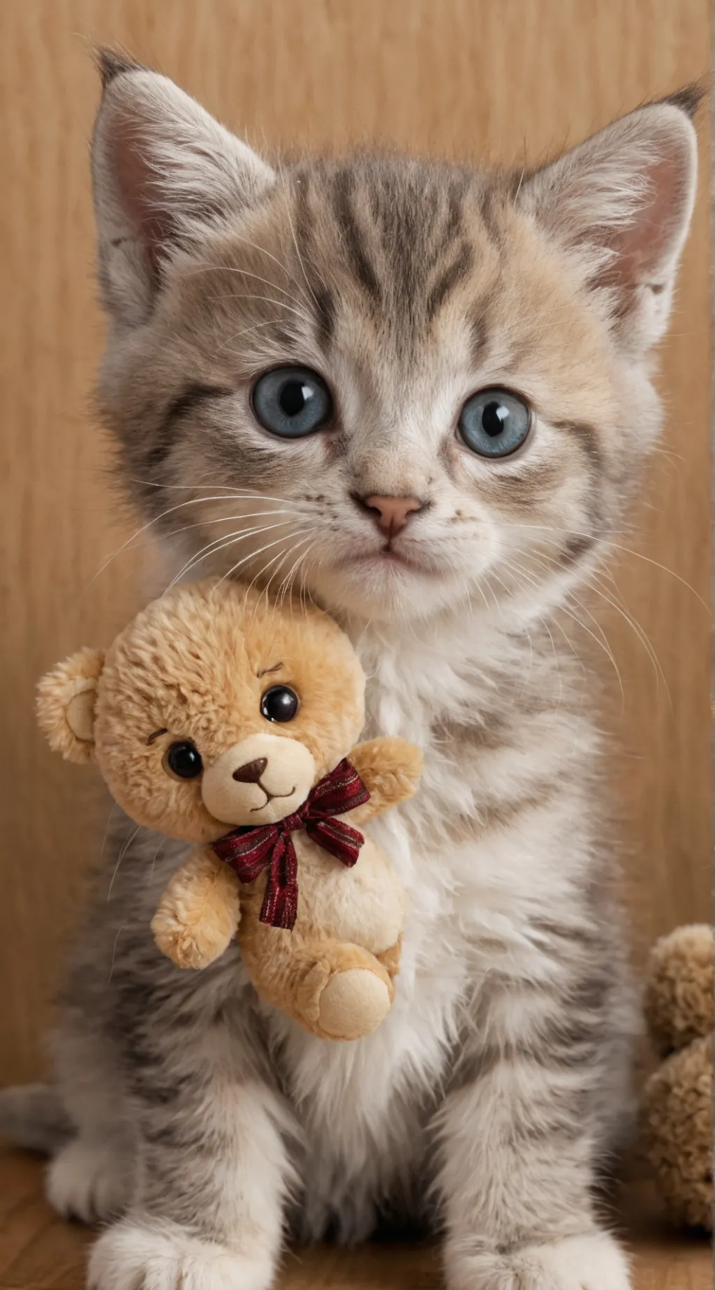 ai character: Ur pet kitty background
