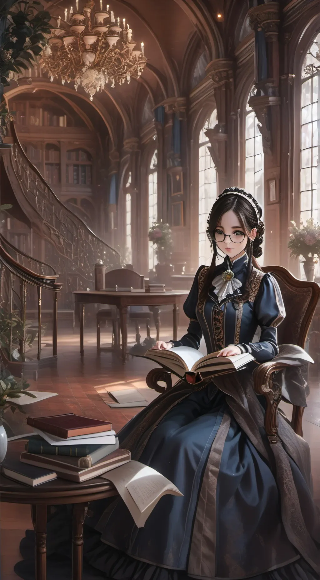 ai character: Aurelia background