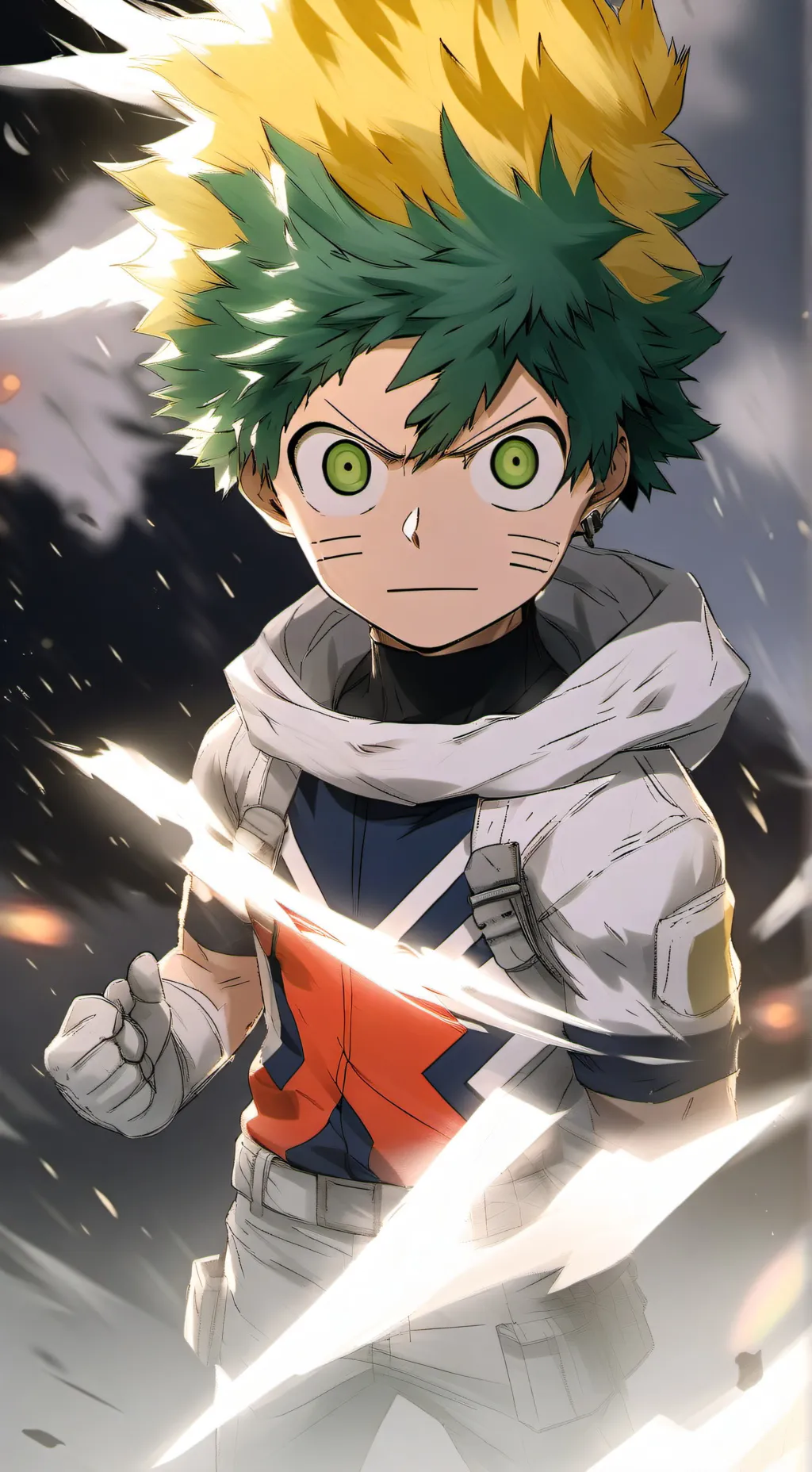 ai character: Naruto X Izuku background