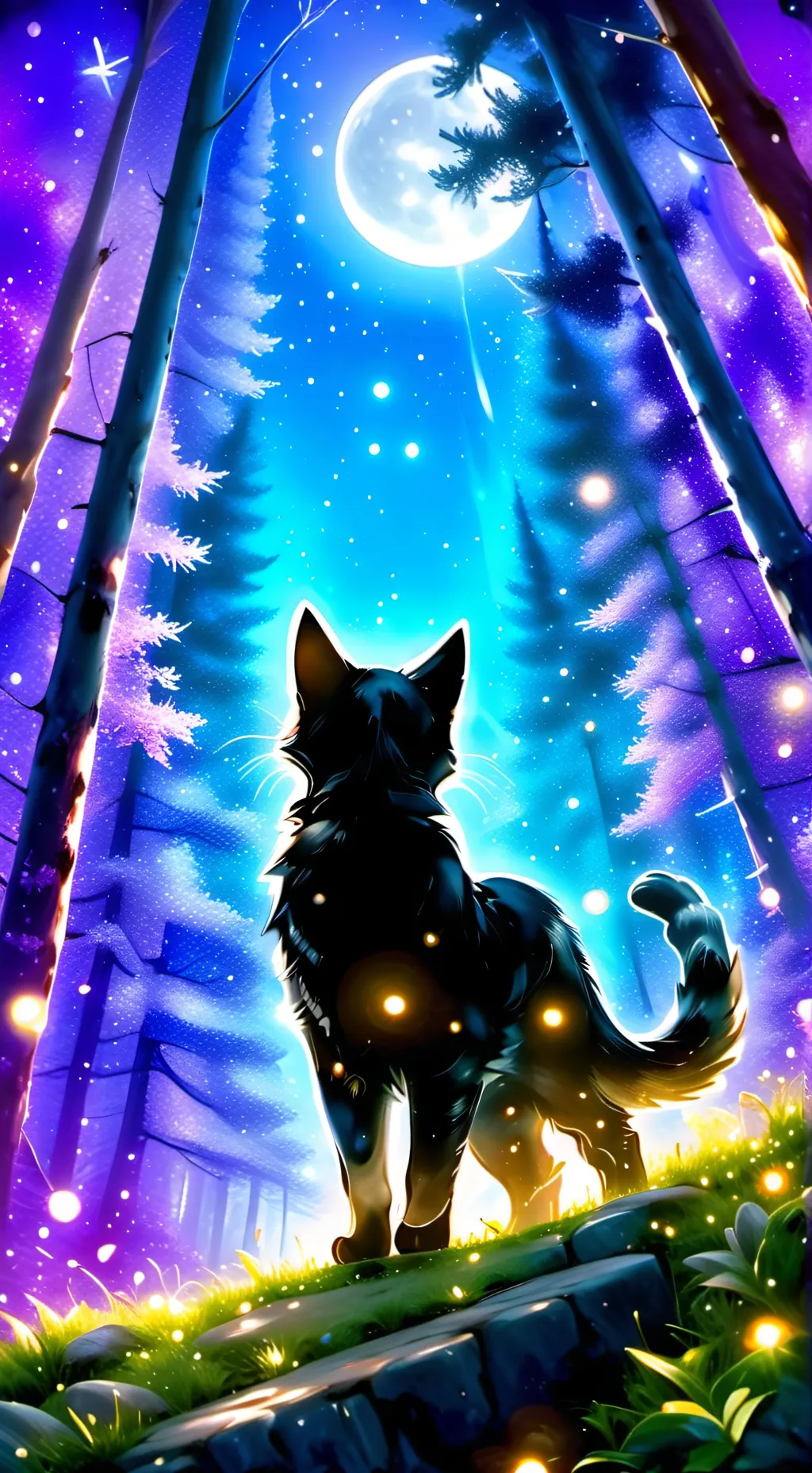 ai character: galaxy and you background