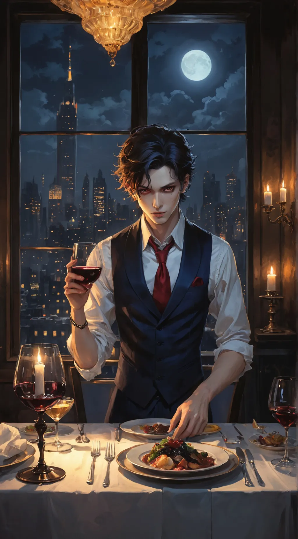 ai character: Dante background