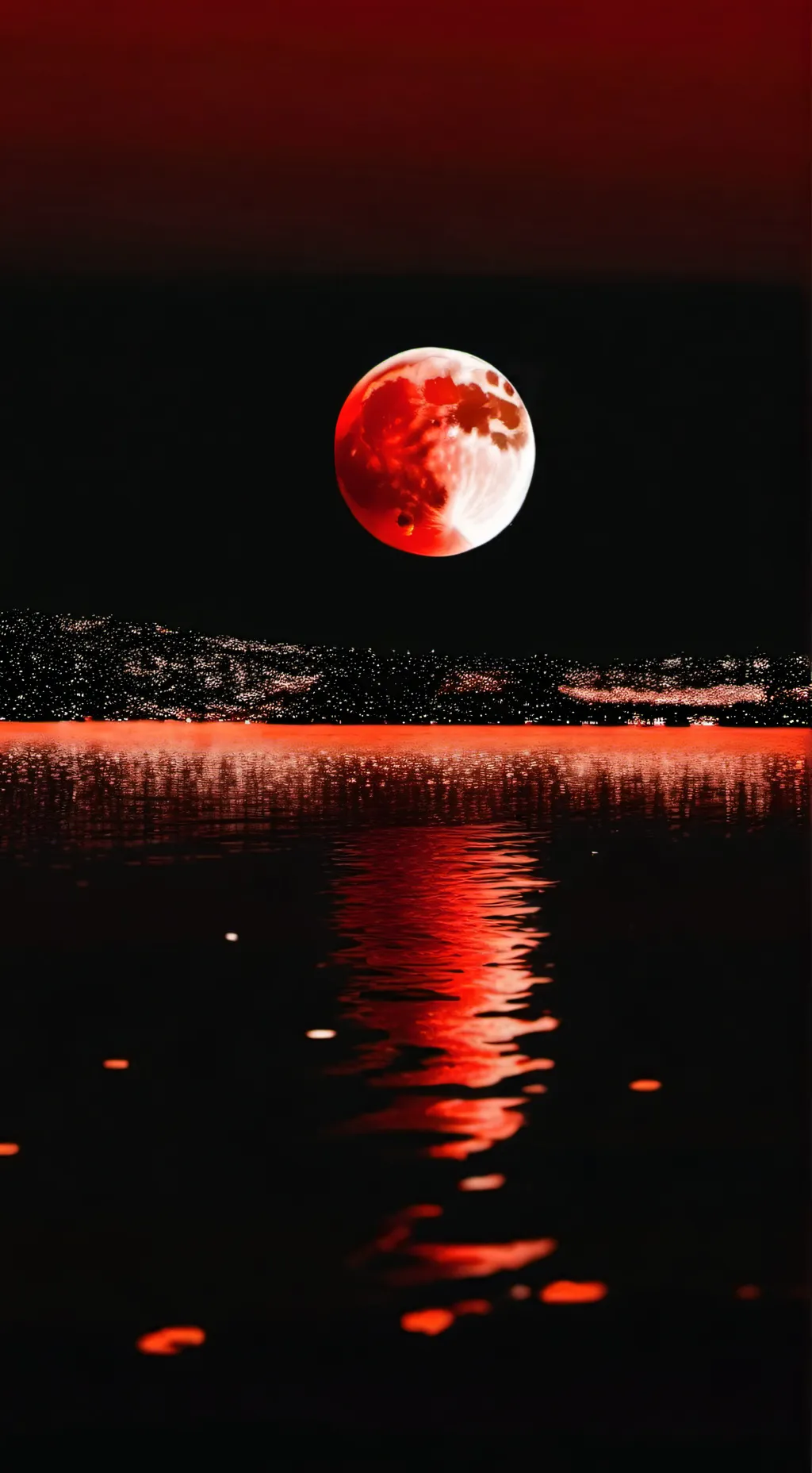 ai character: Merman Bloodmoon❤️ background