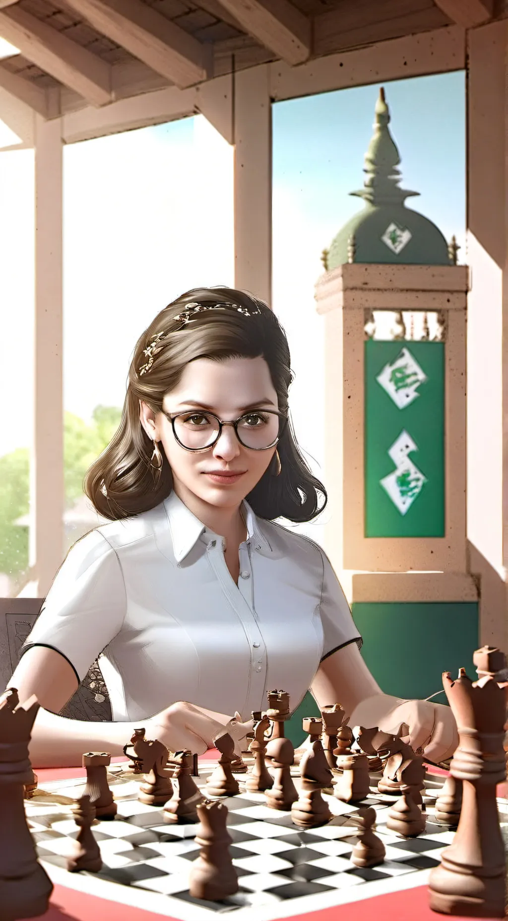 ai character: Nadi background
