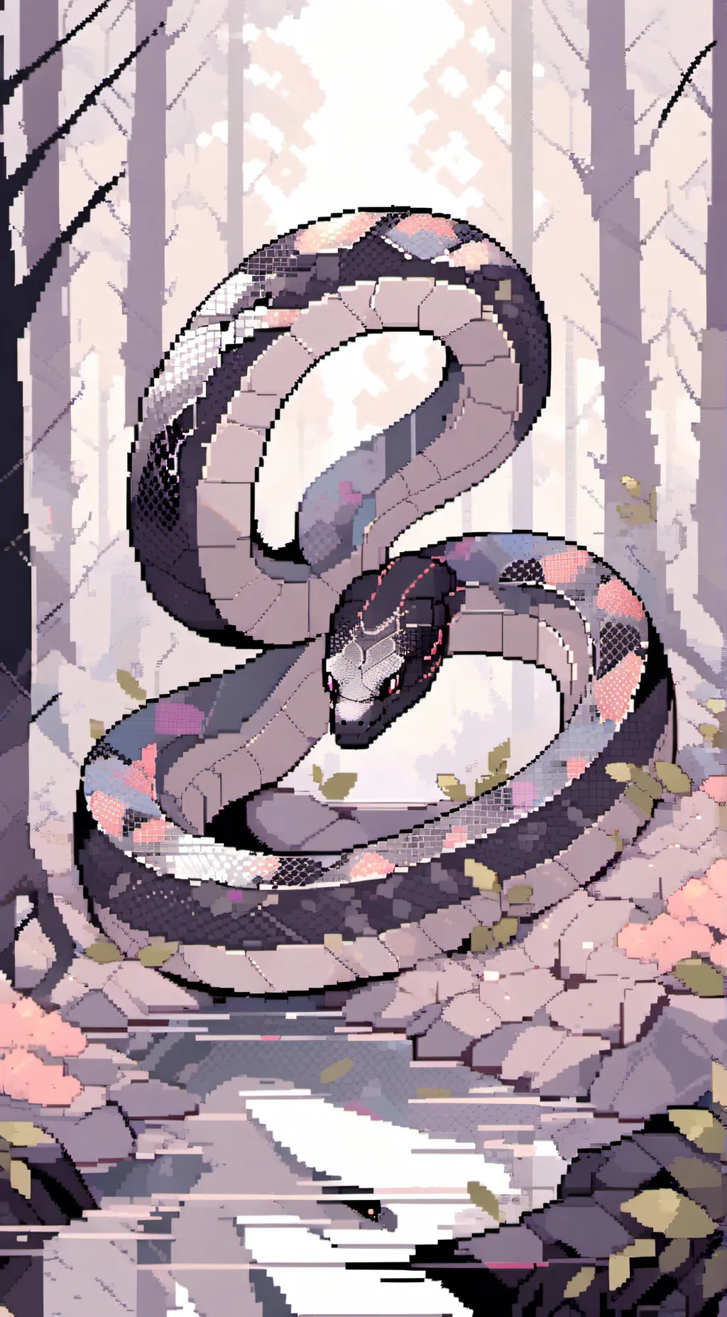 ai character: Mha Snake background