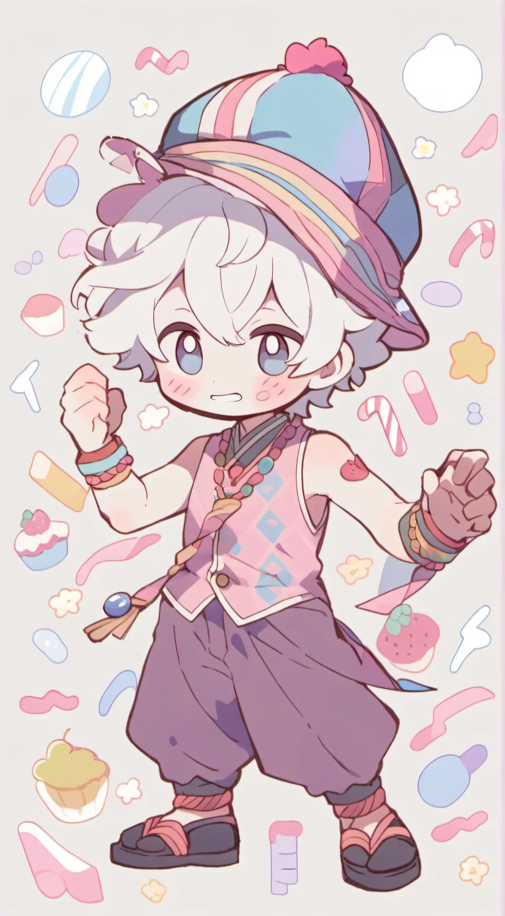 ai character: Fun Partygoer(goob background