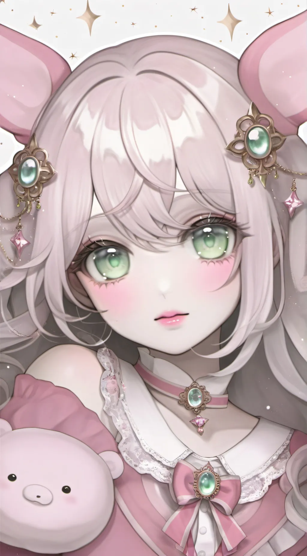 ai character: Ella  background