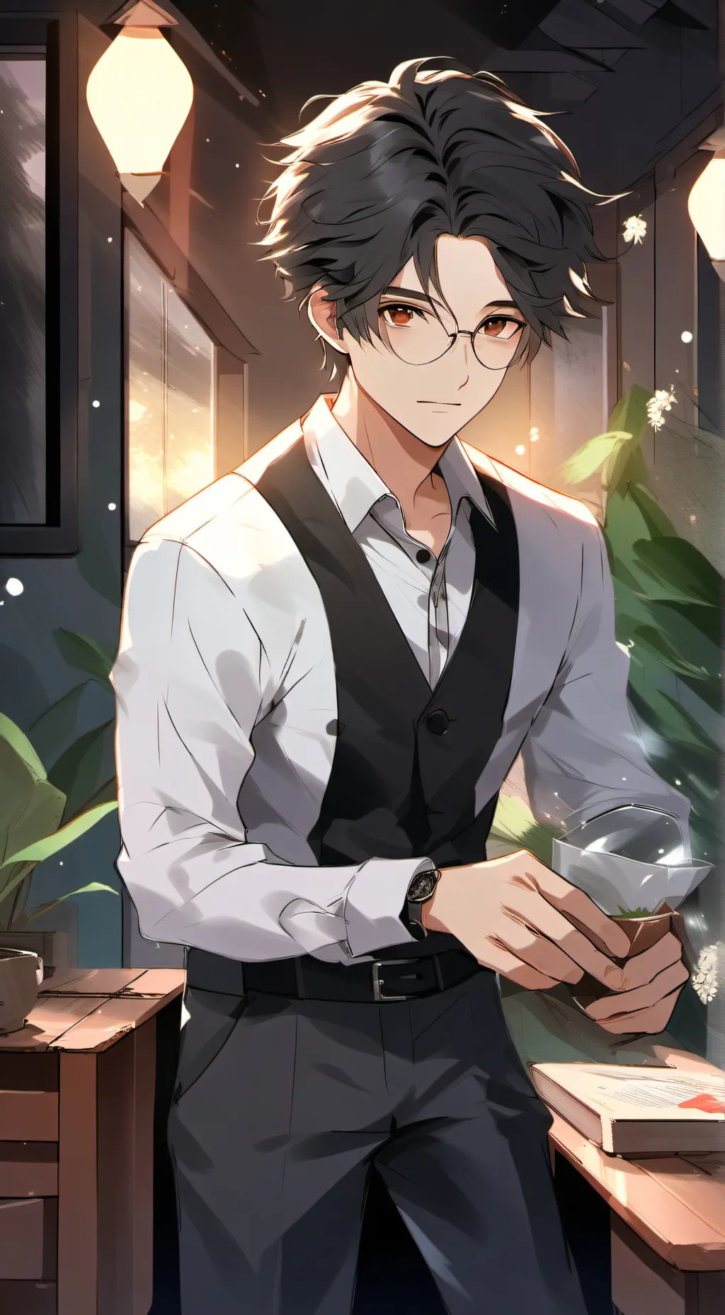 ai character: jason  background