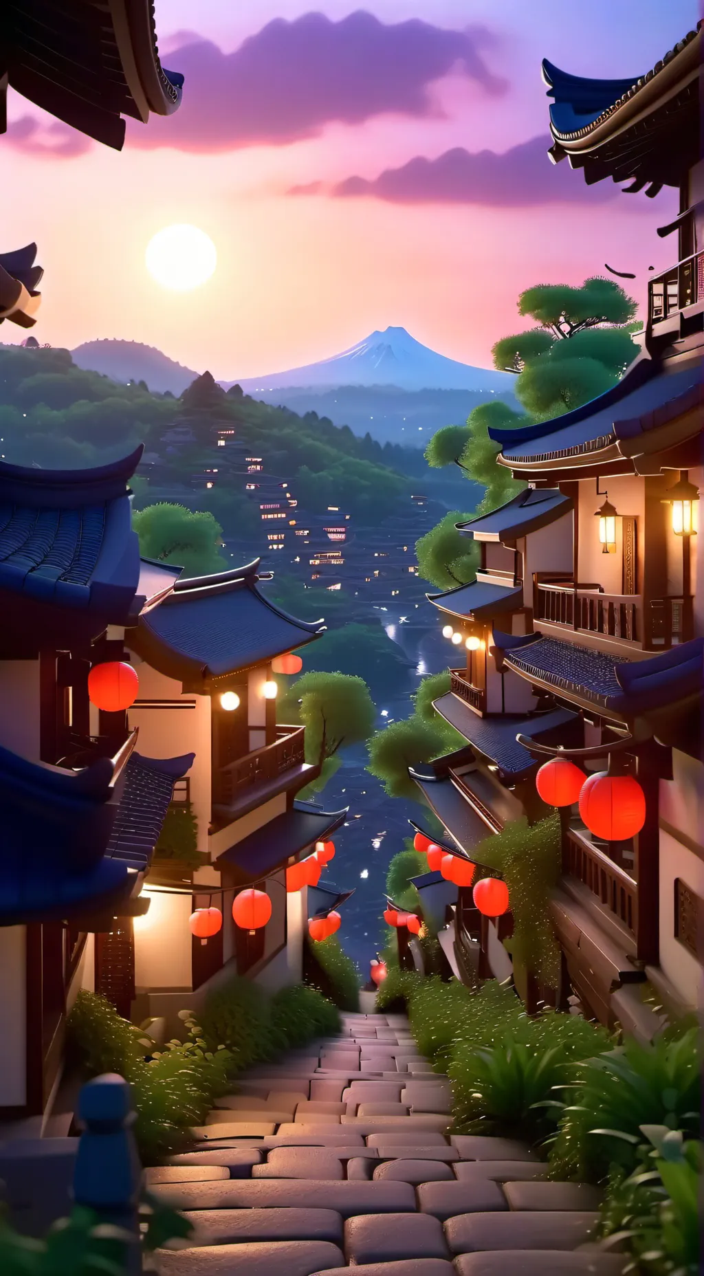 ai character: MARETU  background