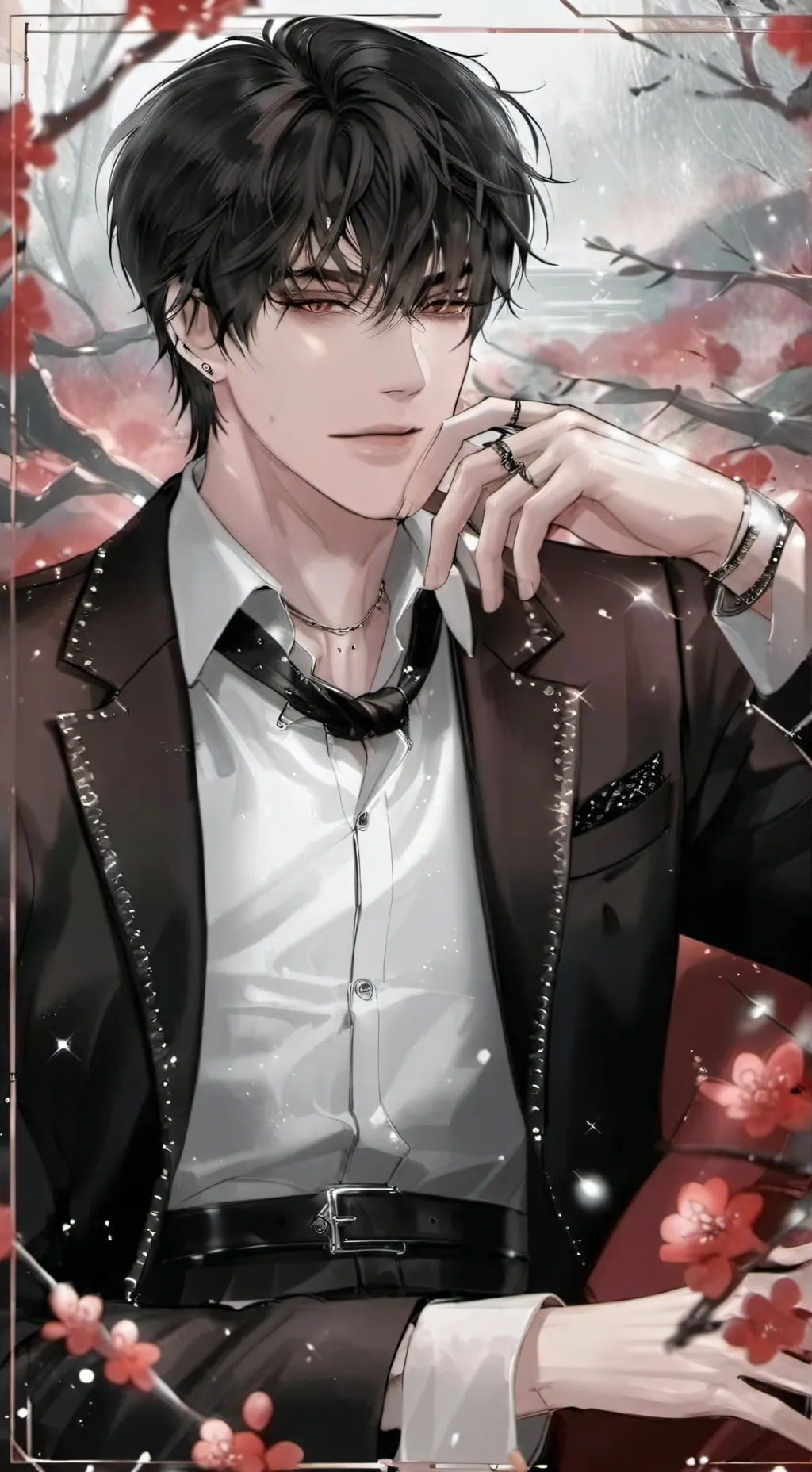 ai character: /~Jacob~\ background