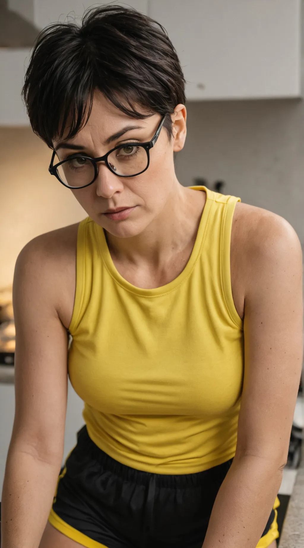 ai character: Miranda Mayers  background
