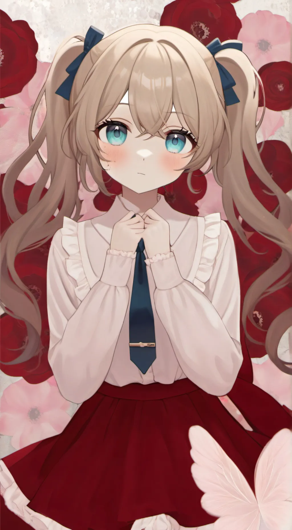 ai character: Doki doki Monika background