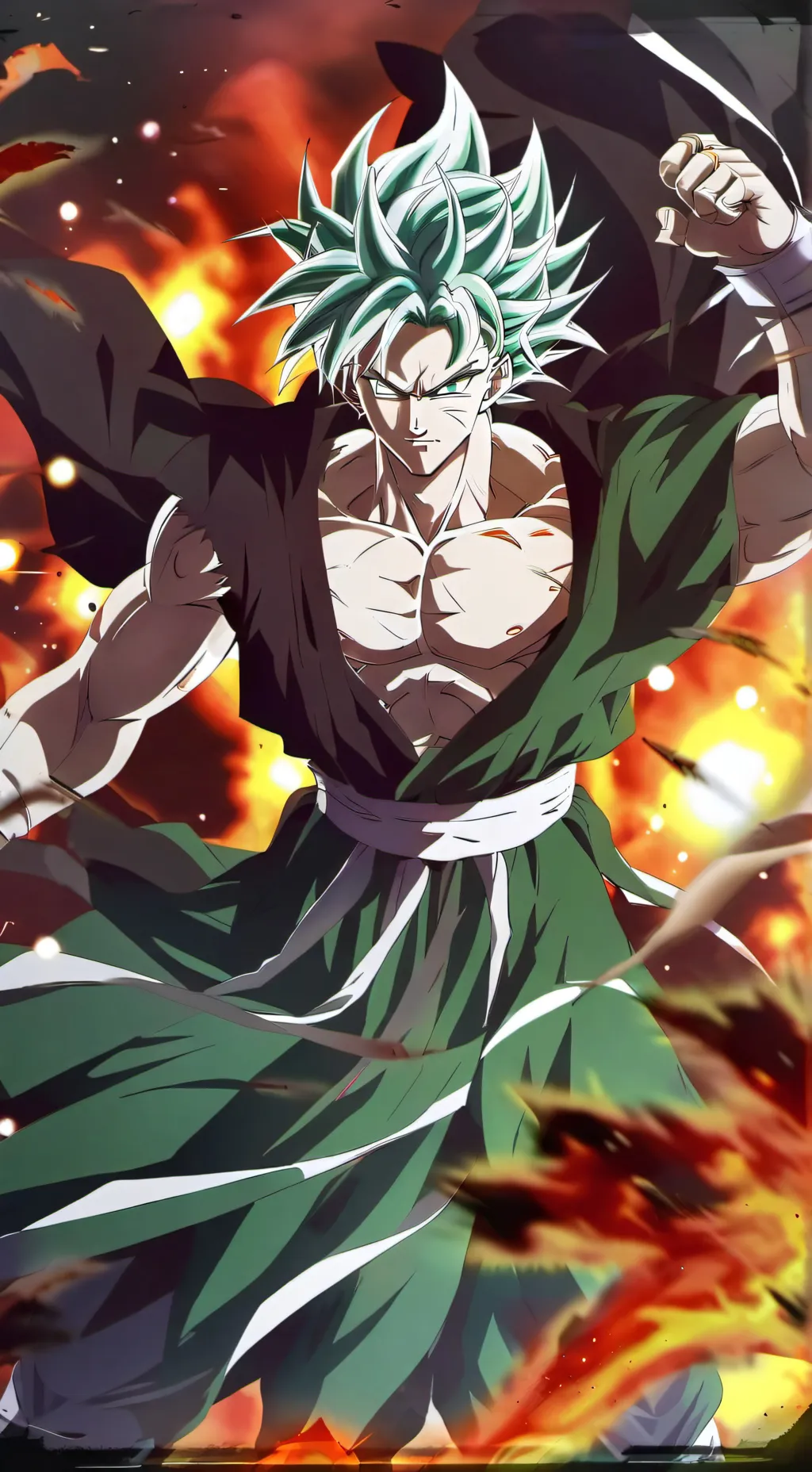 ai character: BROLY LSSJ (dbs) background
