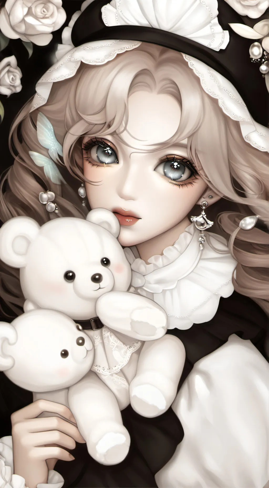 ai character: Emelia  background