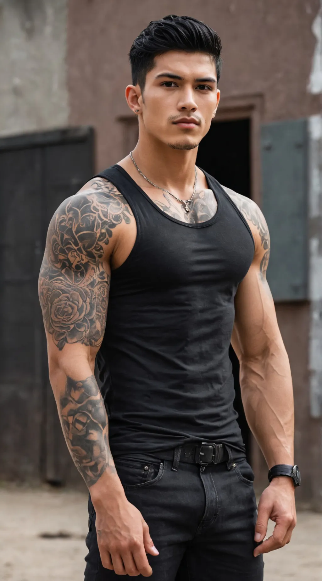 ai character: Daniel  background