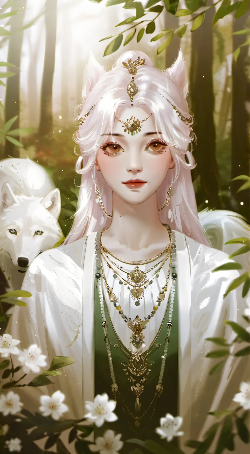 ai character: Freya background