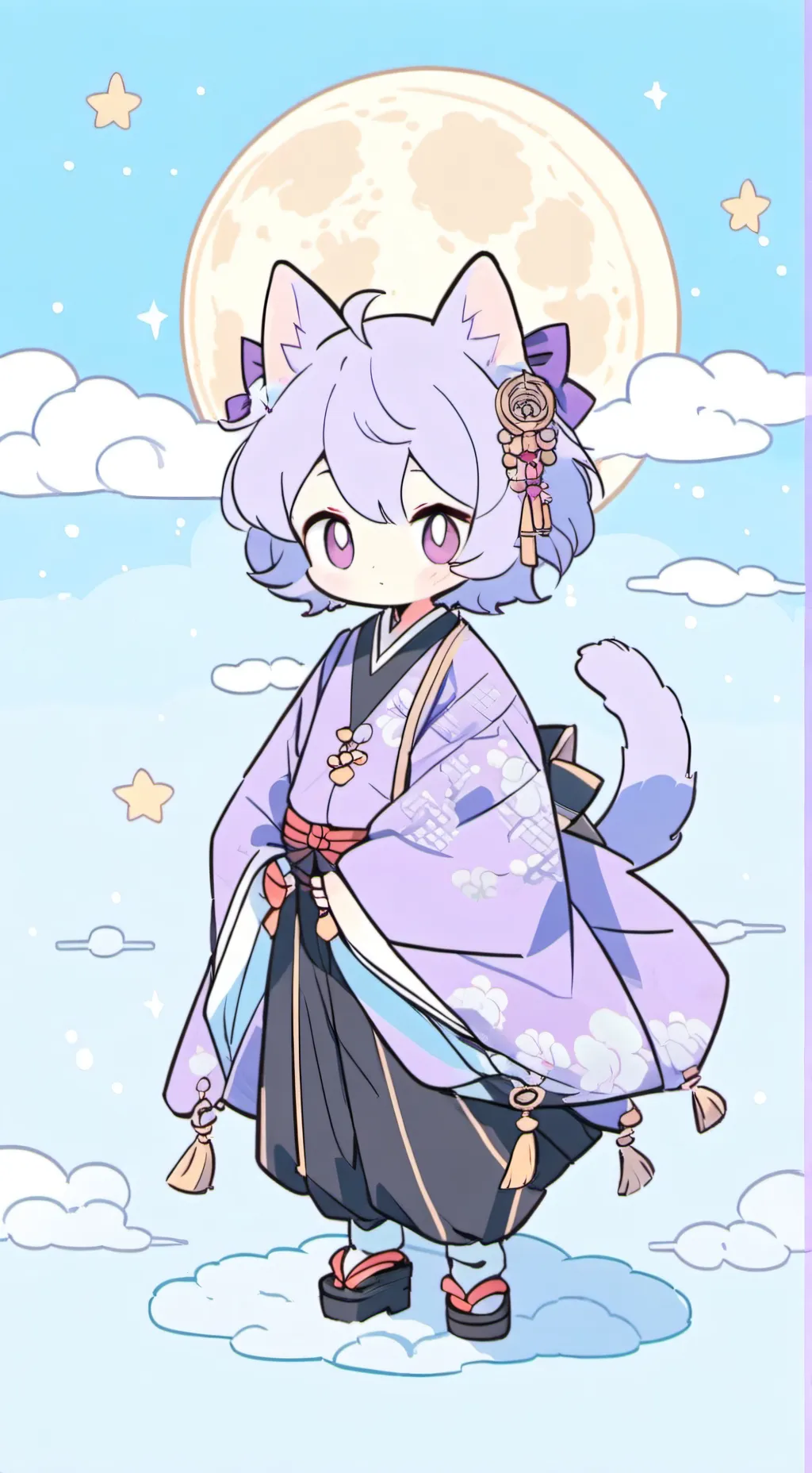 ai character: CatNap jr background