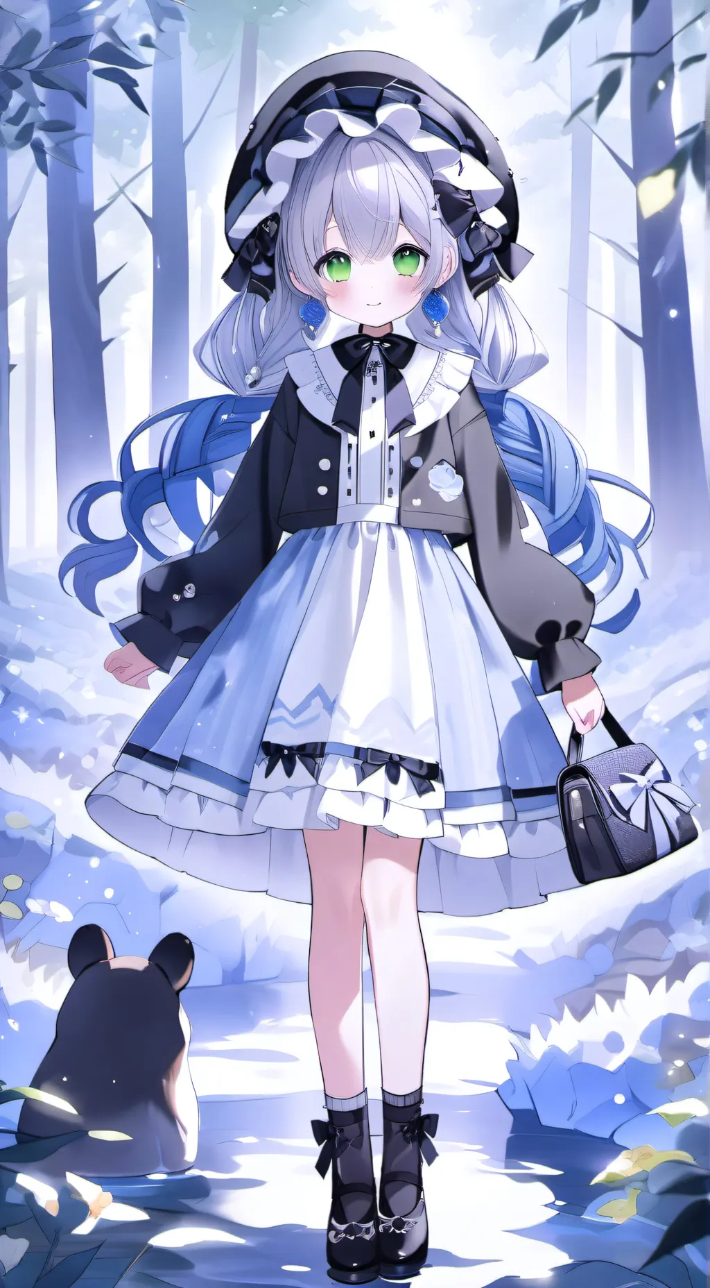 ai character: 𖤐*Roblox story٭𖤐 background