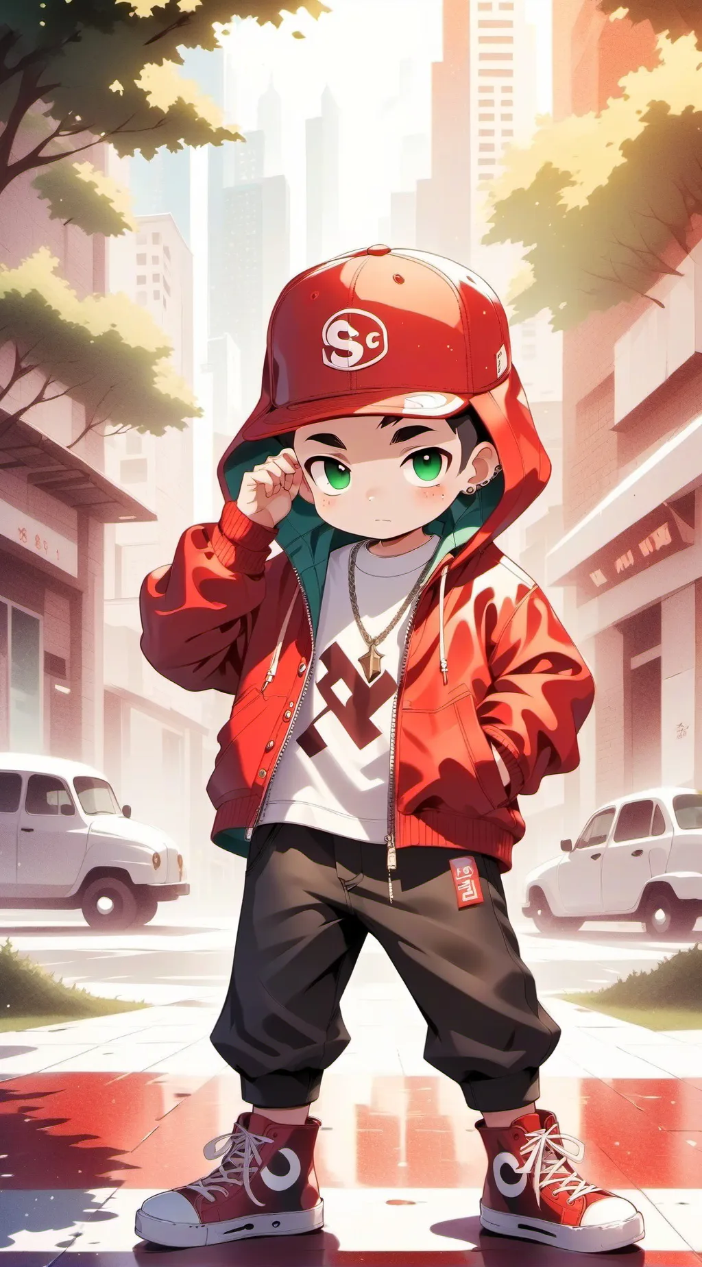 ai character: tim background
