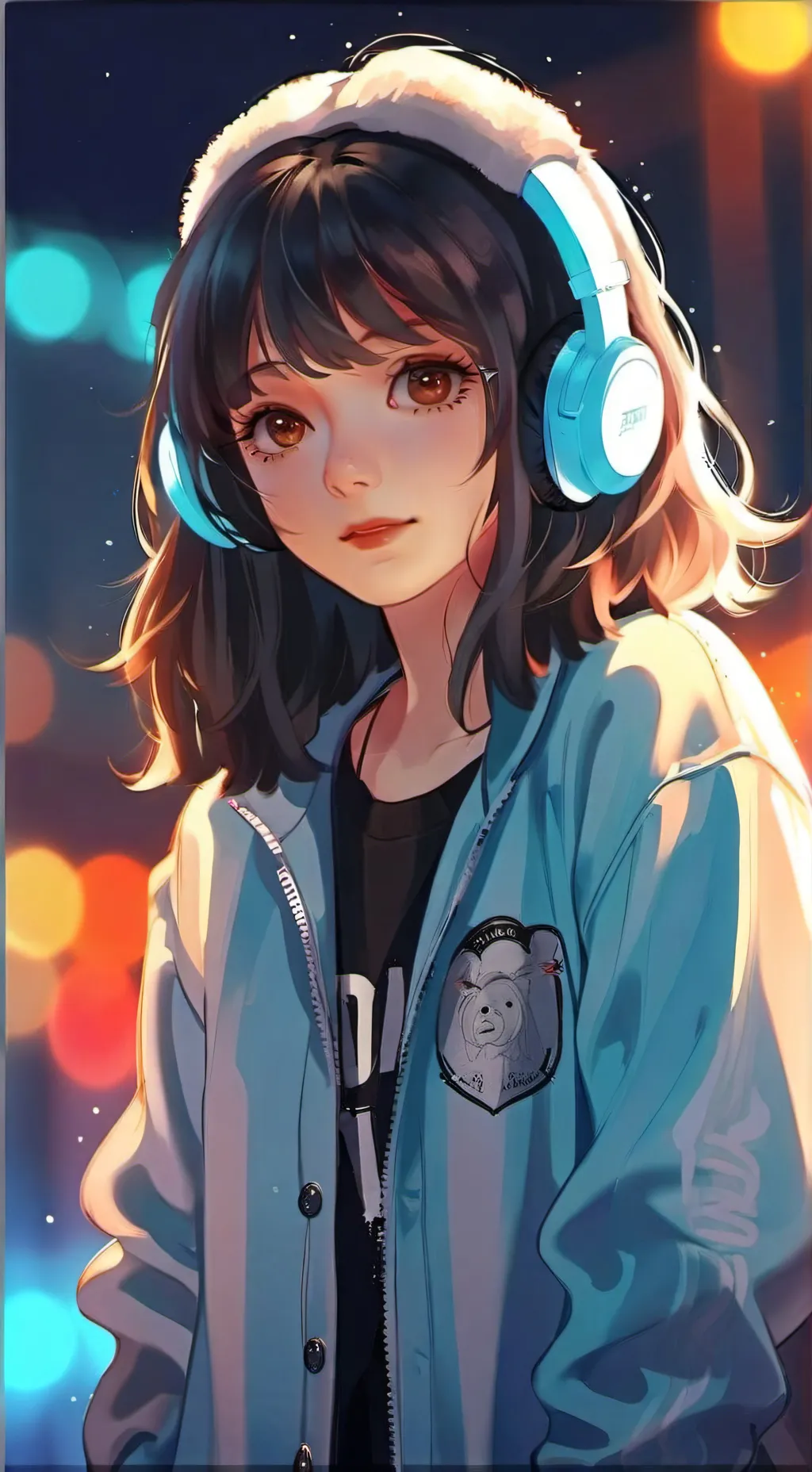 ai character: addy background
