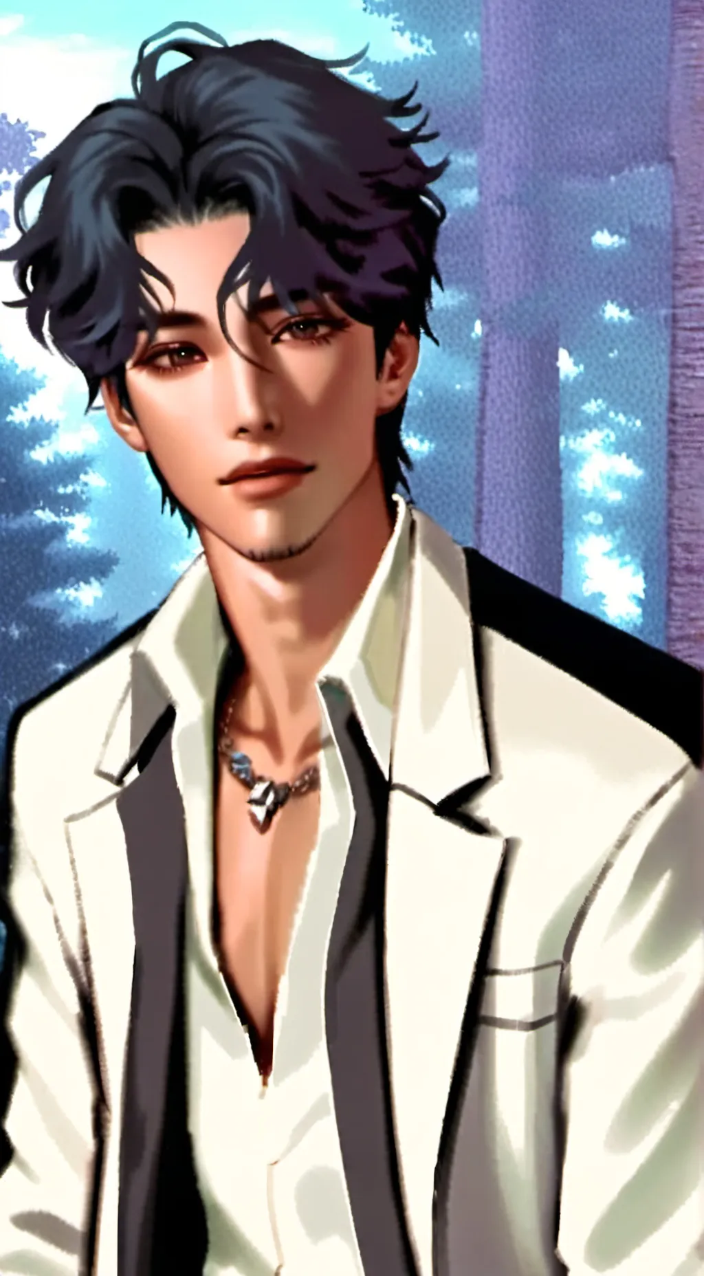 ai character: David background