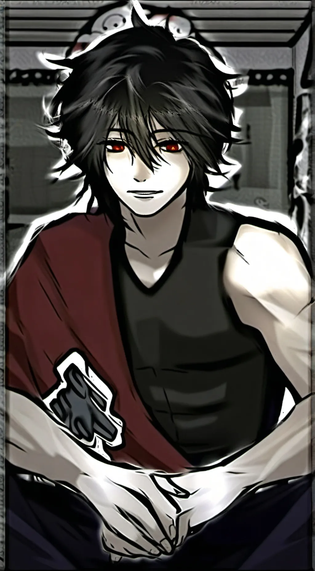 ai character: jay🕷💍 background