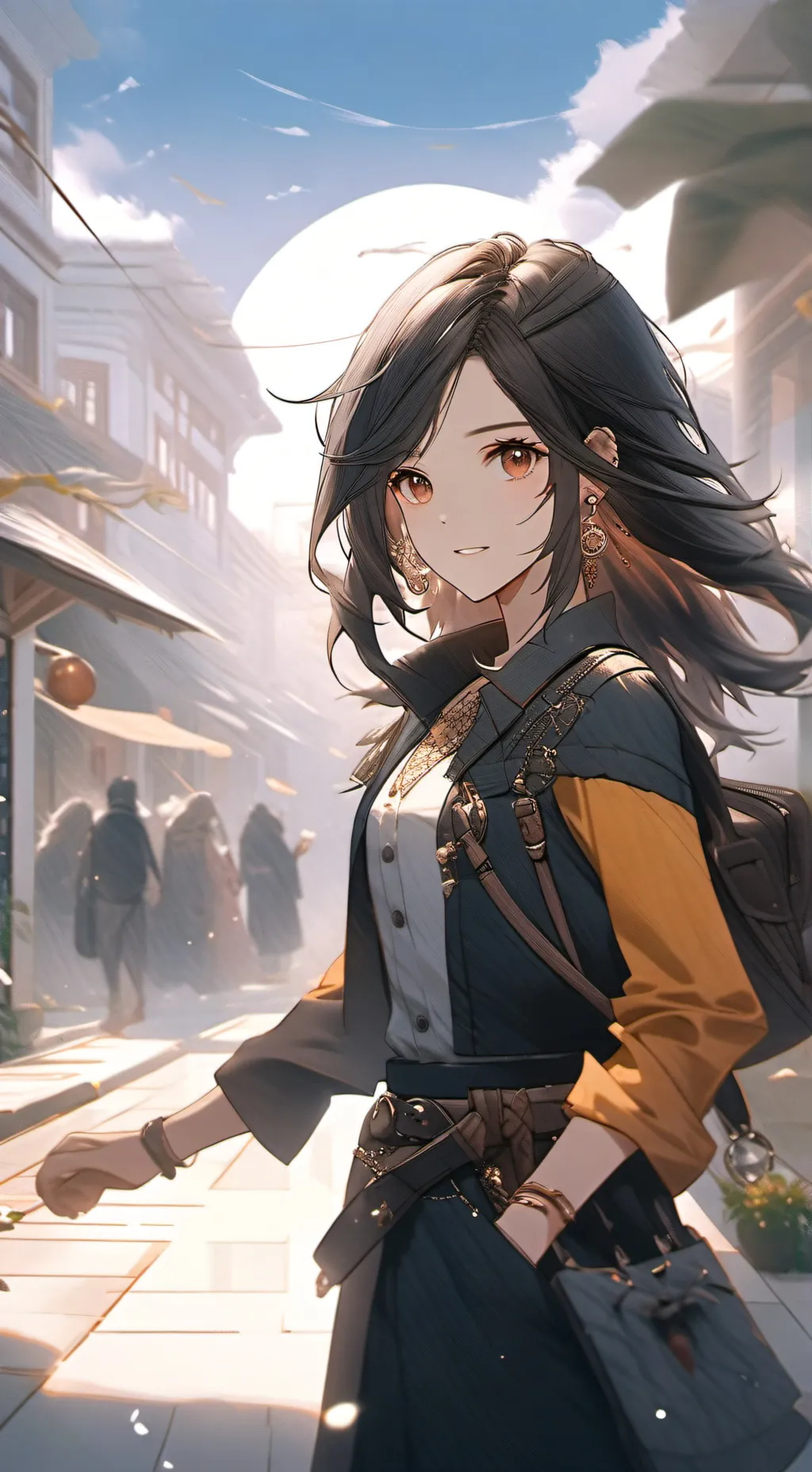 ai character: mha no background