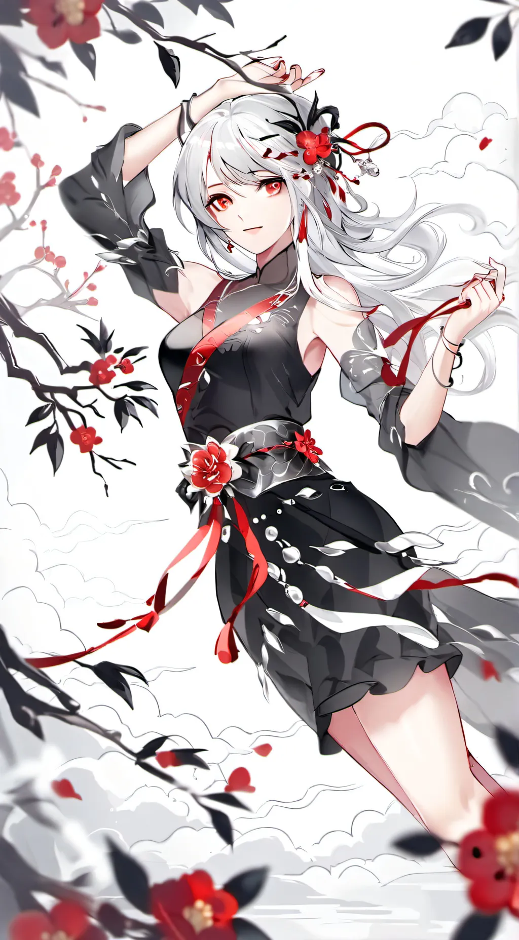 ai character: connie the ghost background