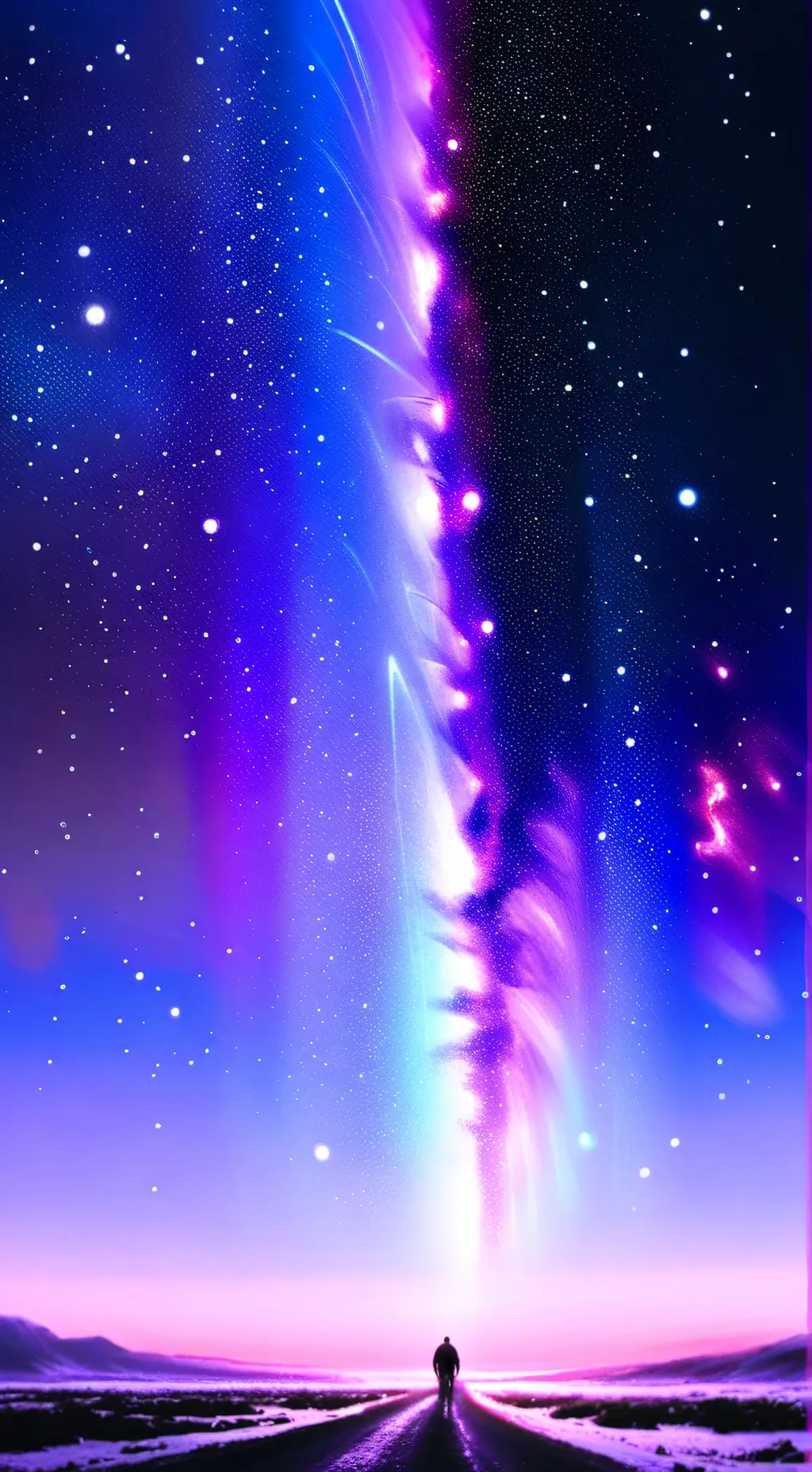 ai character: Sky background