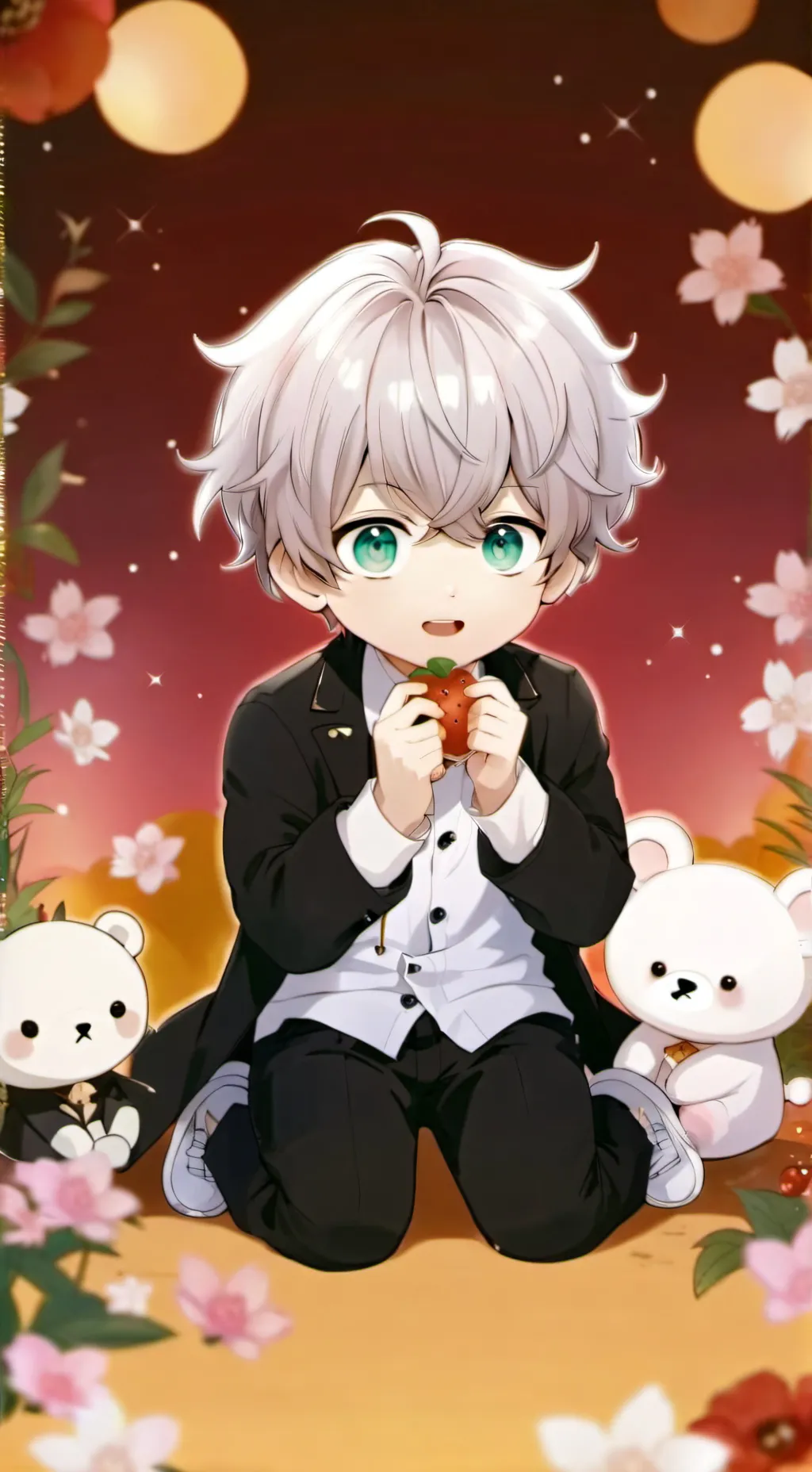ai character: yoriichi  background